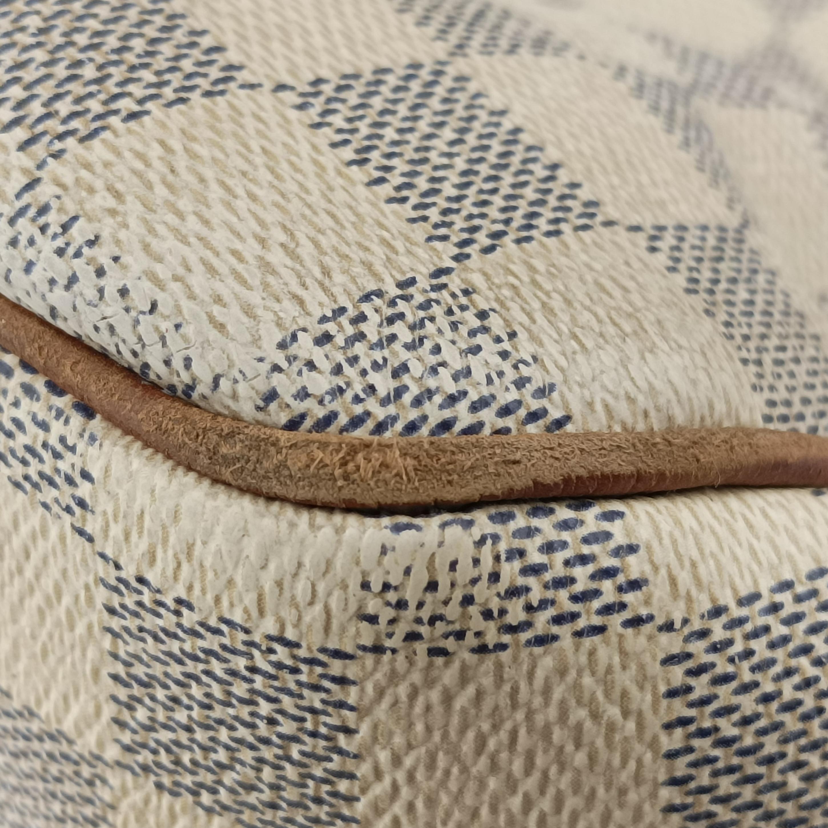 Pre-owned Louis Vuitton Figheri PM Azur Damier Canvas N41176 shoulderbag | stylenewstar