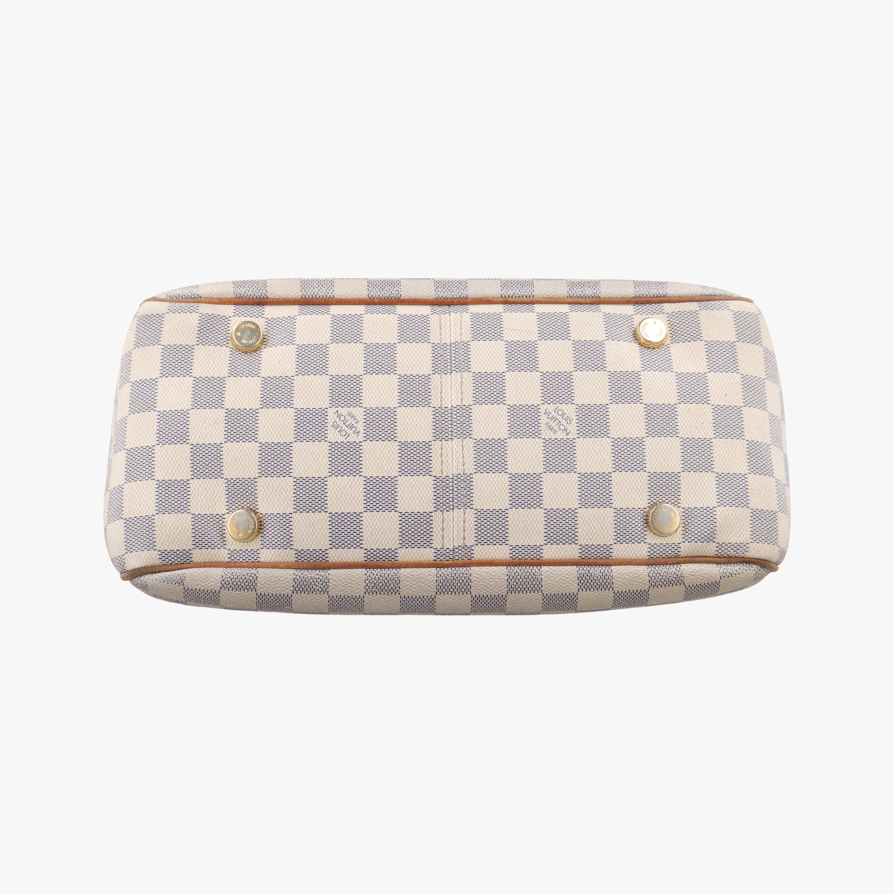 Pre-owned Louis Vuitton Figheri PM Azur Damier Canvas N41176 shoulderbag | stylenewstar