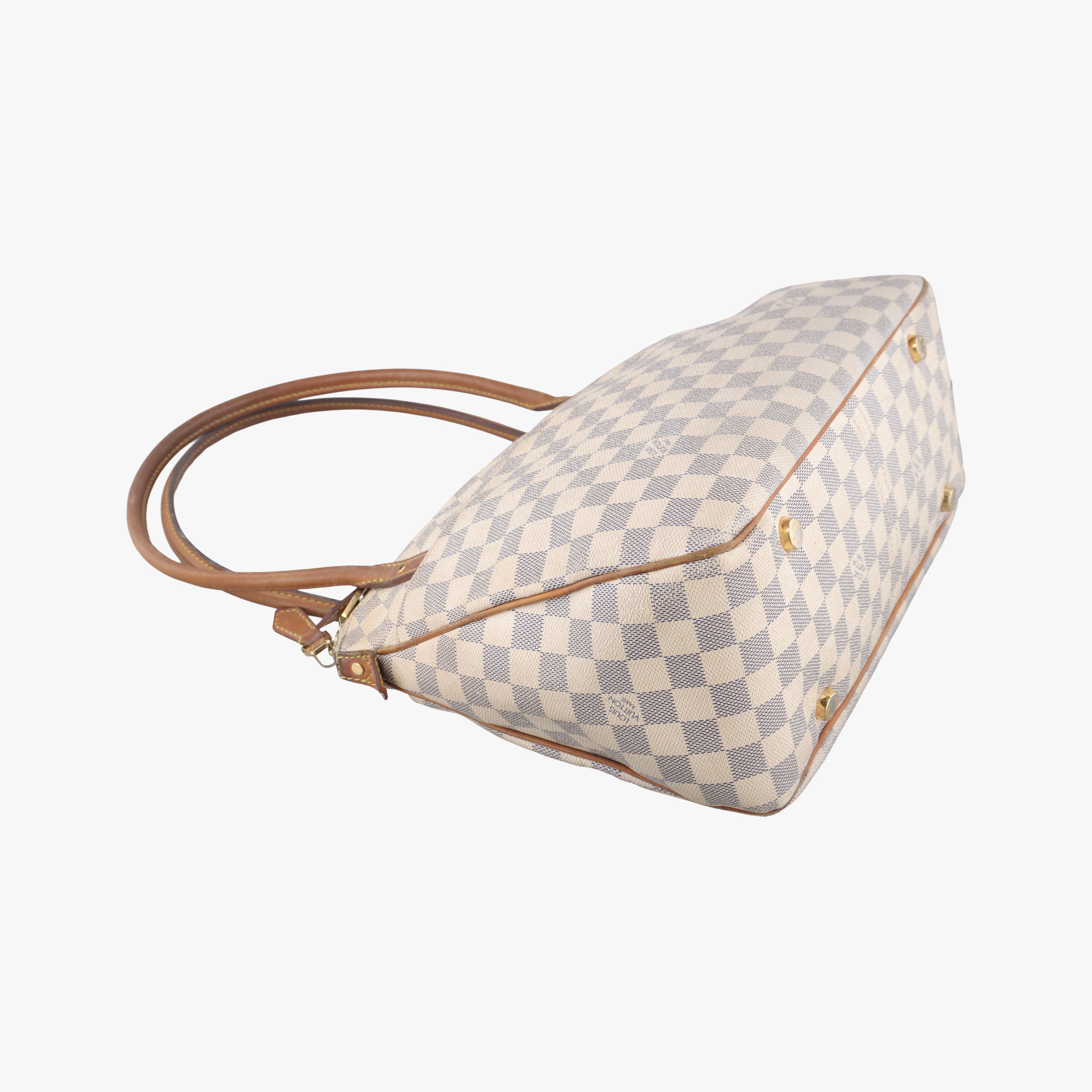 Pre-owned Louis Vuitton Figheri PM Azur Damier Canvas N41176 shoulderbag | stylenewstar