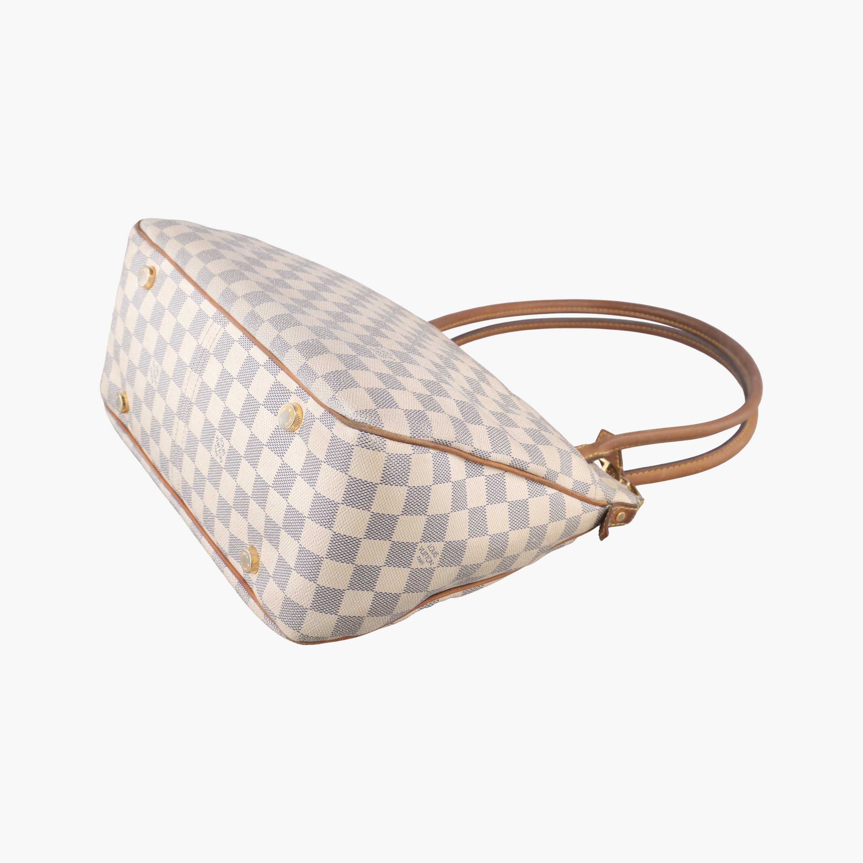 Pre-owned Louis Vuitton Figheri PM Azur Damier Canvas N41176 shoulderbag | stylenewstar