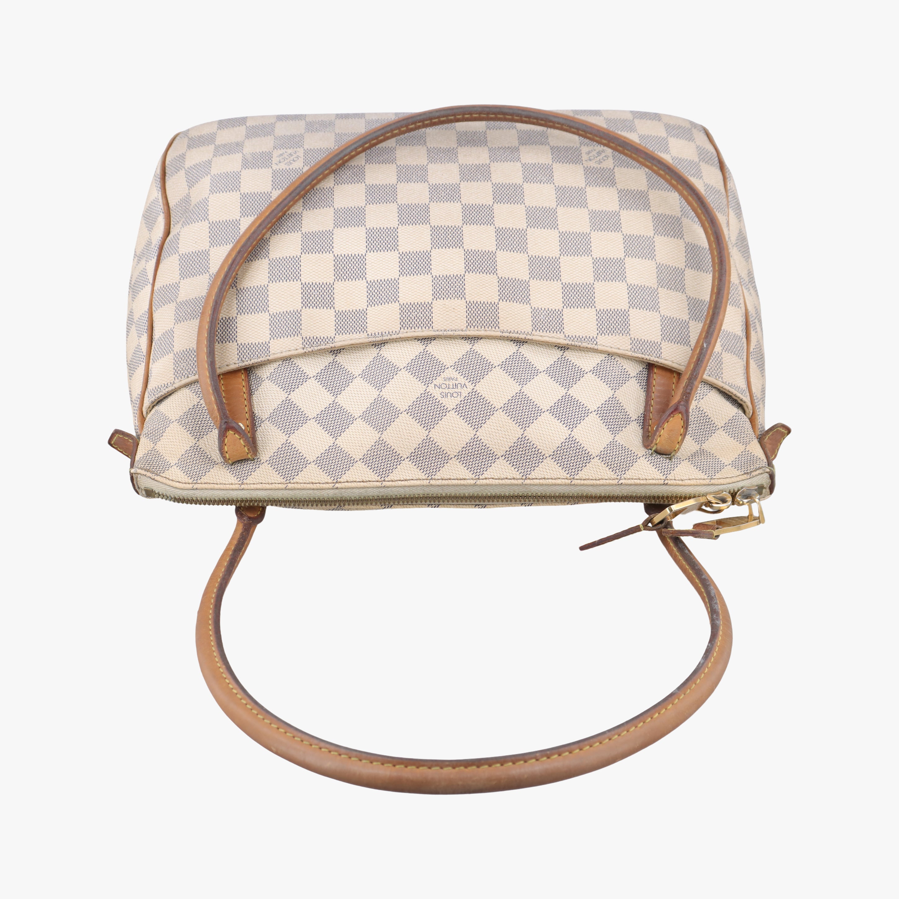Pre-owned Louis Vuitton Figheri PM Azur Damier Canvas N41176 shoulderbag | stylenewstar