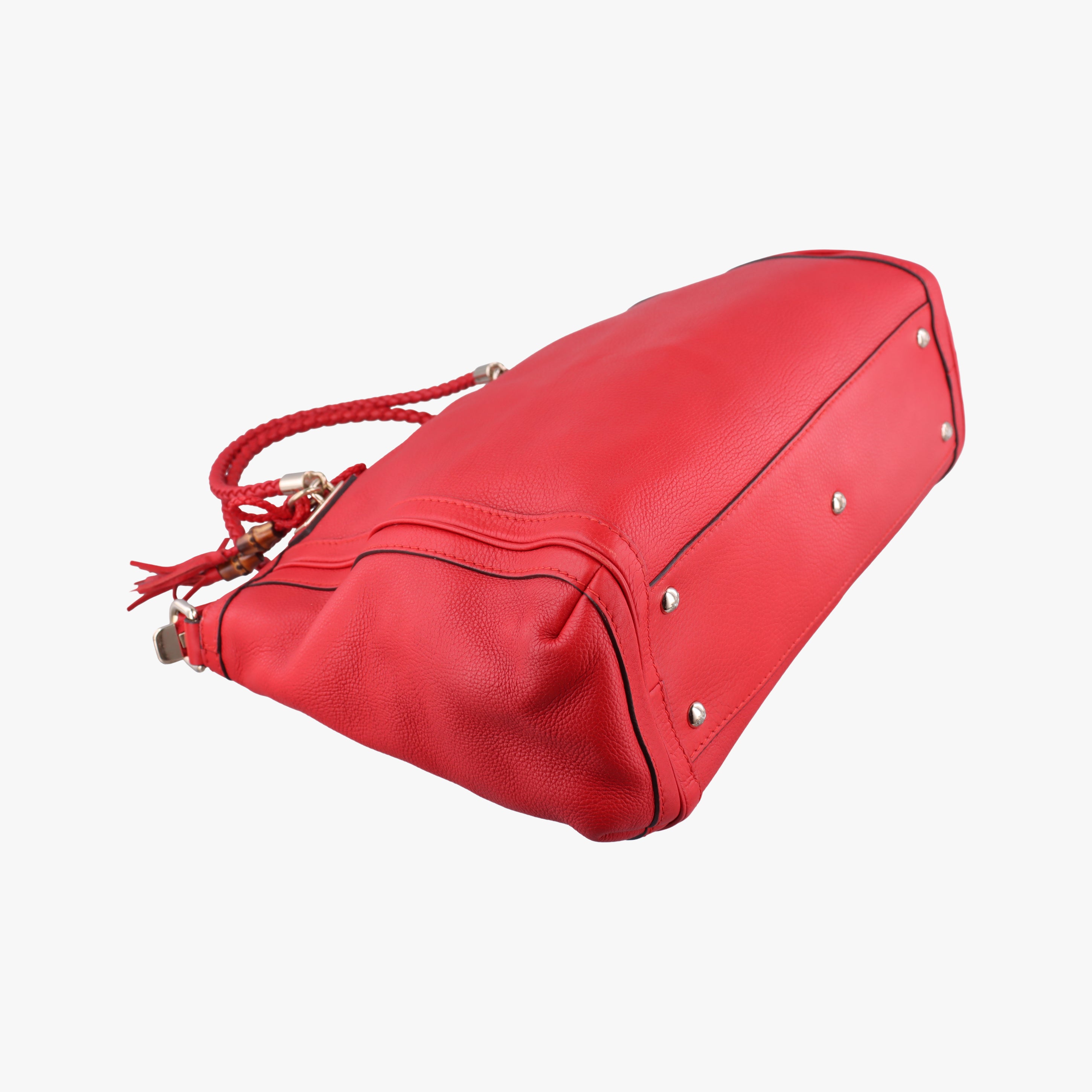 Pre-owned Gucci bella Red Leather 269946 shoulderbag | stylenewstar