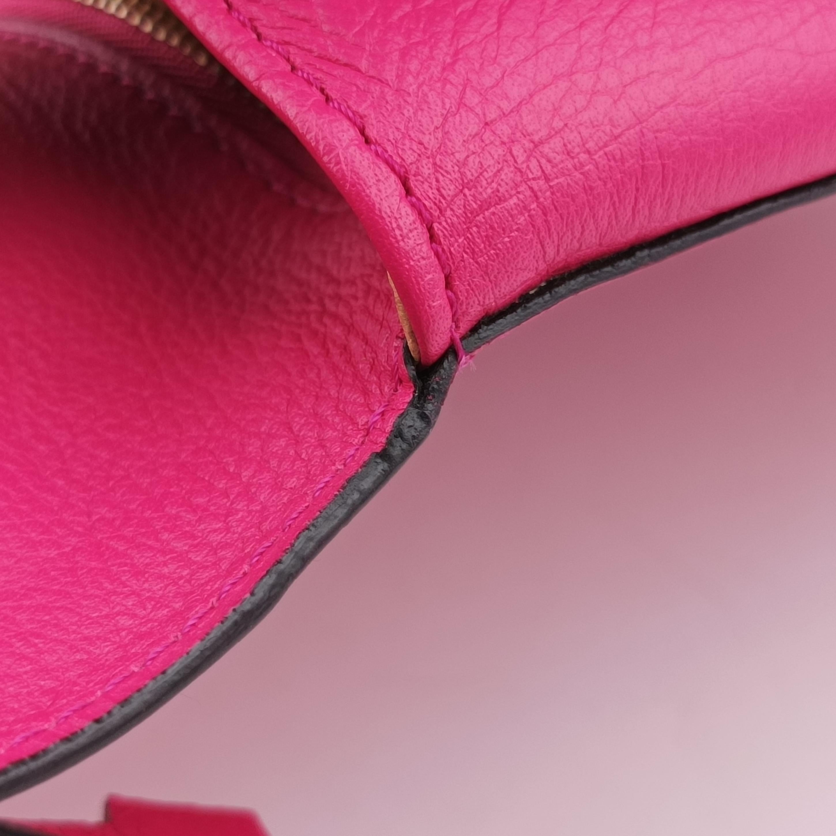 Pre-owned Delvaux Brillant Pink Leather  shoulderbag | stylenewstar