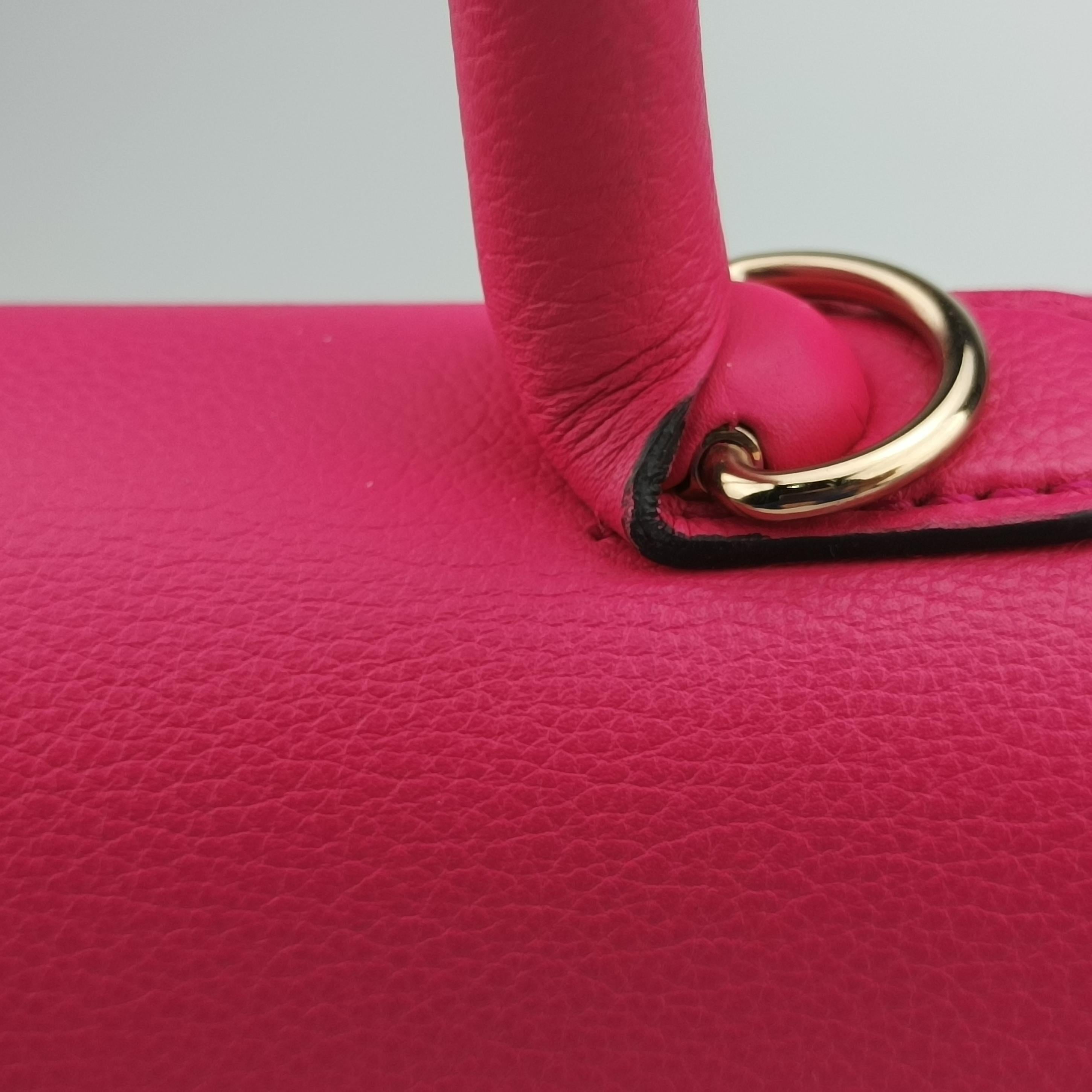 Pre-owned Delvaux Brillant Pink Leather  shoulderbag | stylenewstar