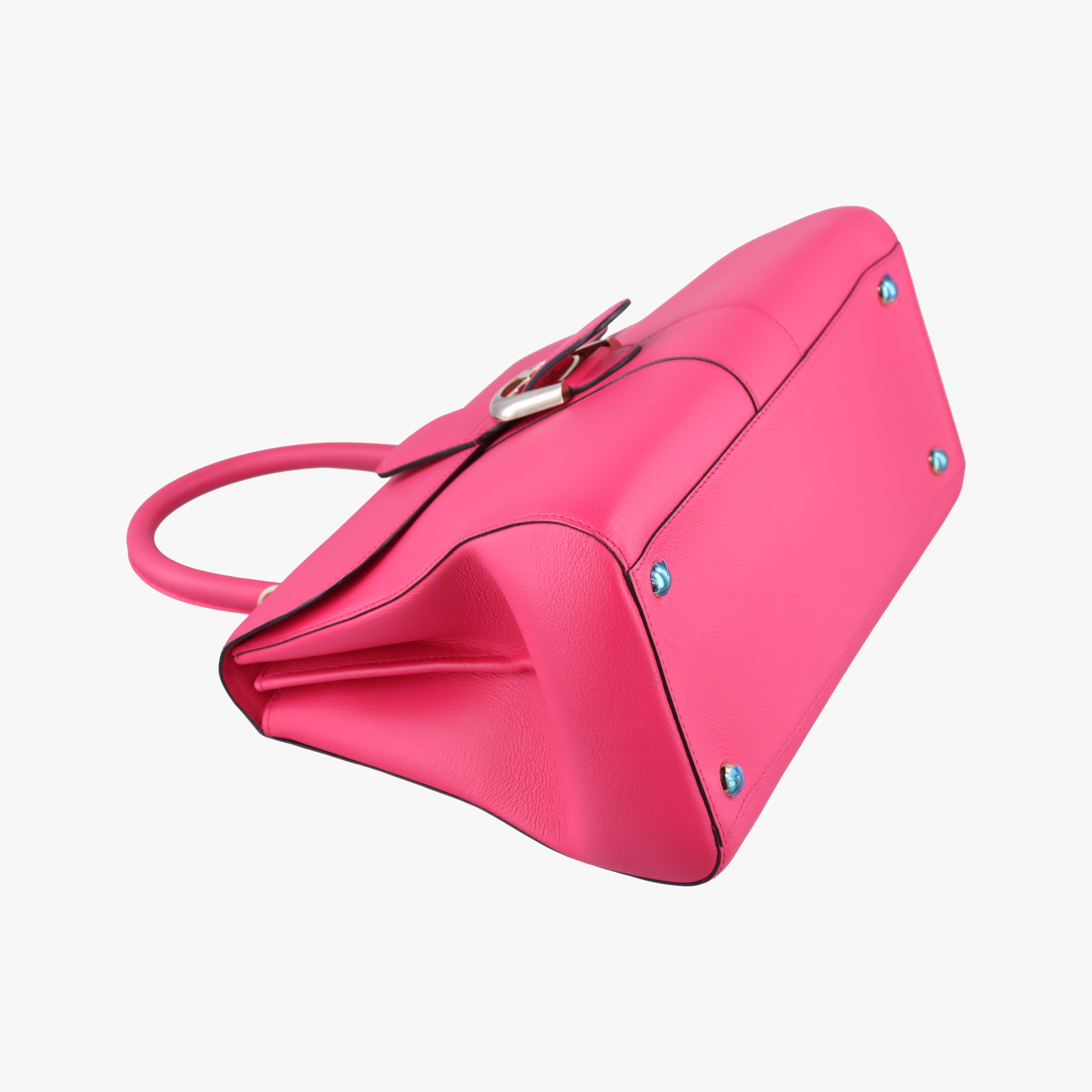 Pre-owned Delvaux Brillant Pink Leather  shoulderbag | stylenewstar