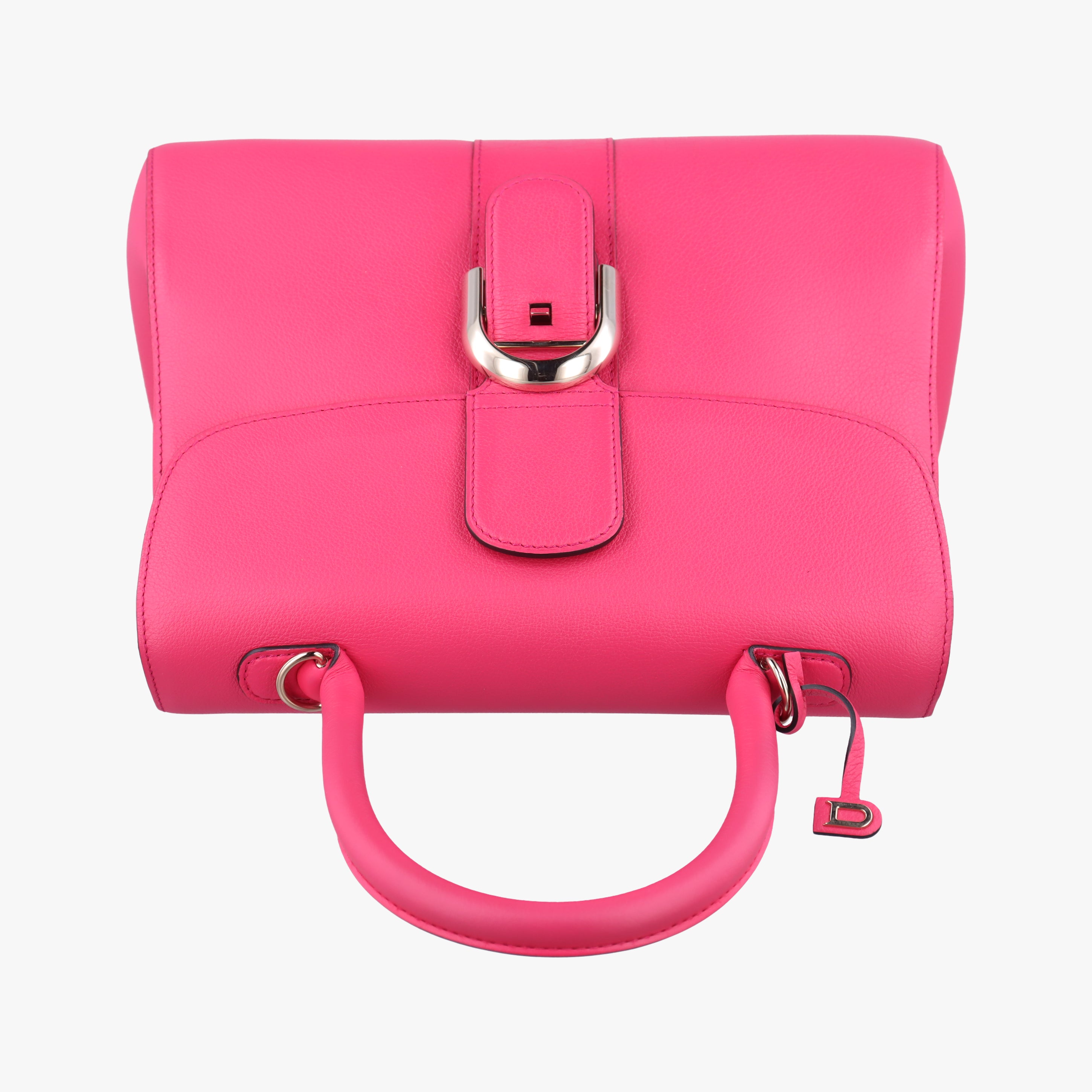 Pre-owned Delvaux Brillant Pink Leather  shoulderbag | stylenewstar