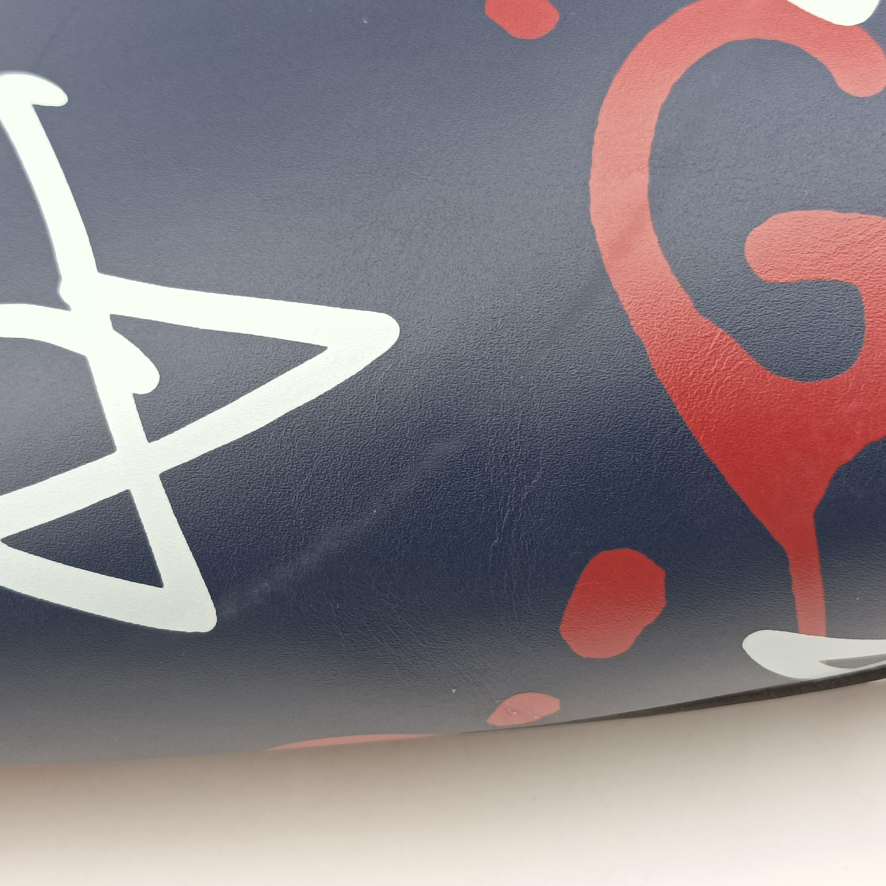 Secondhand Gucci GucciGhost Star Navy×Multicolour Leather 414476 shoulderbag | stylenewstar