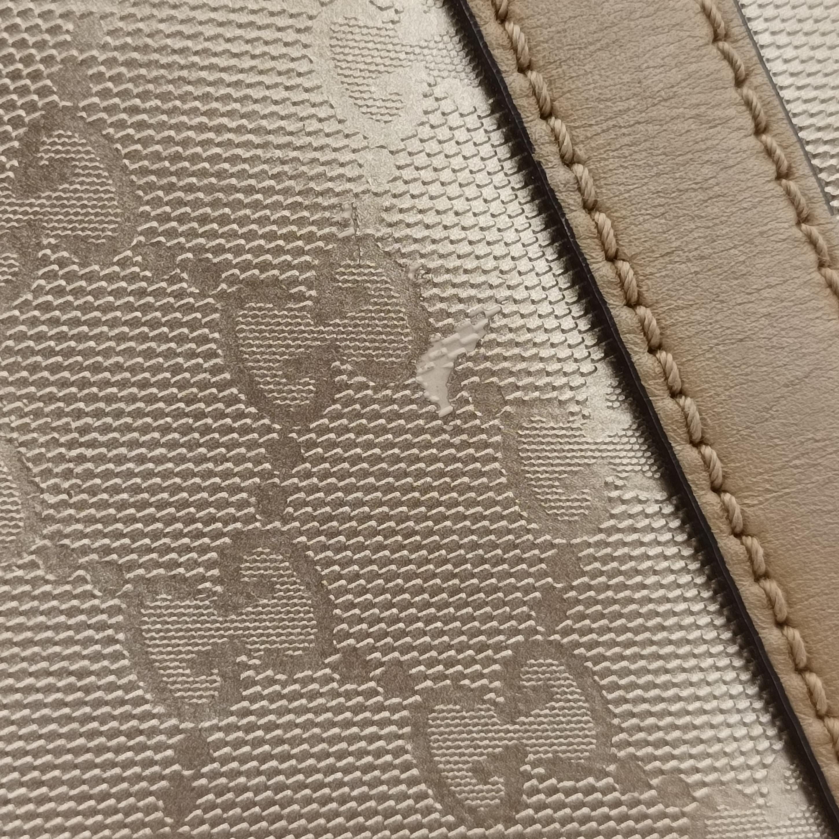 Pre-owned Gucci GG plus Spring Joy GG Supreme Golden Canvas 193603 handbag | stylenewstar