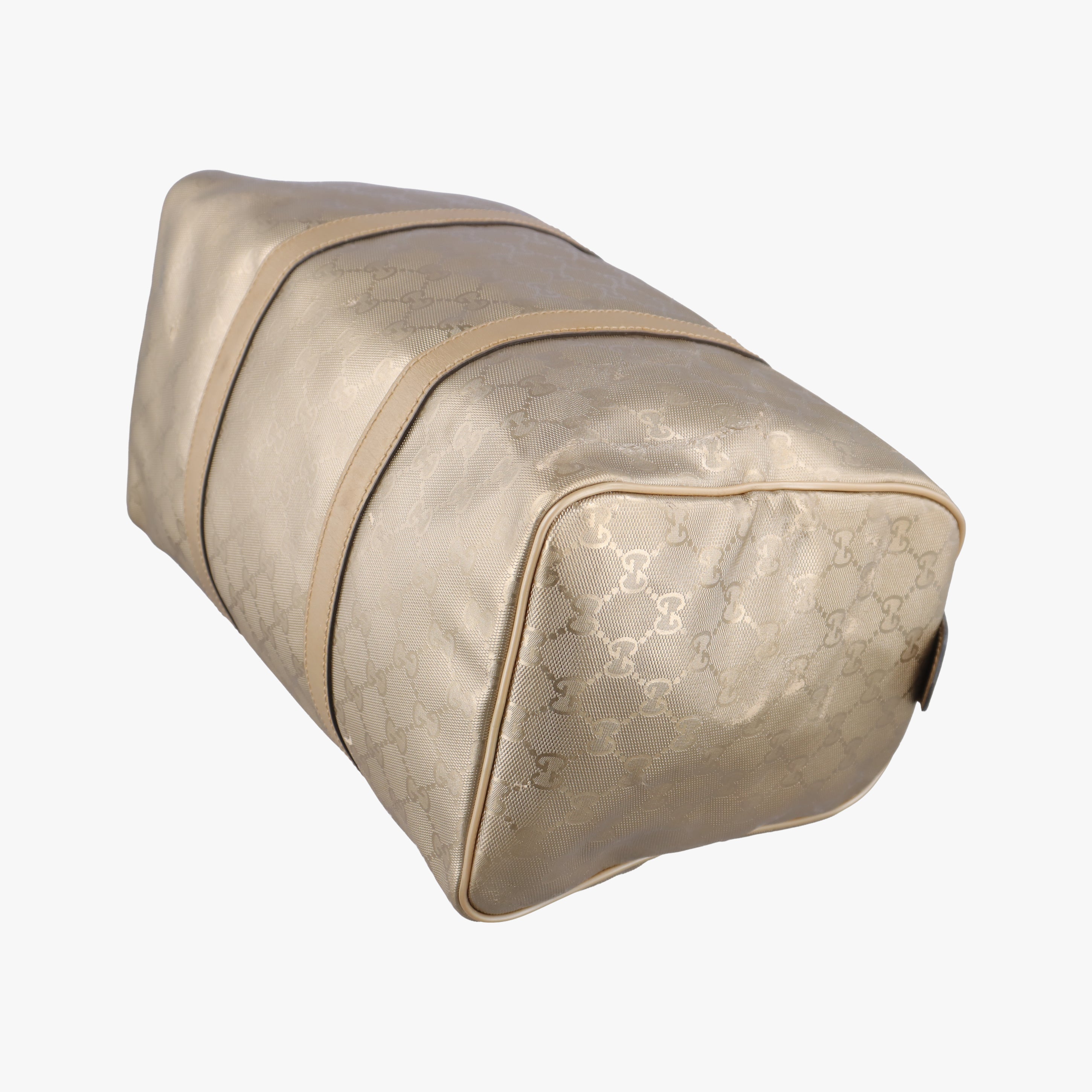 Pre-owned Gucci GG plus Spring Joy GG Supreme Golden Canvas 193603 handbag | stylenewstar