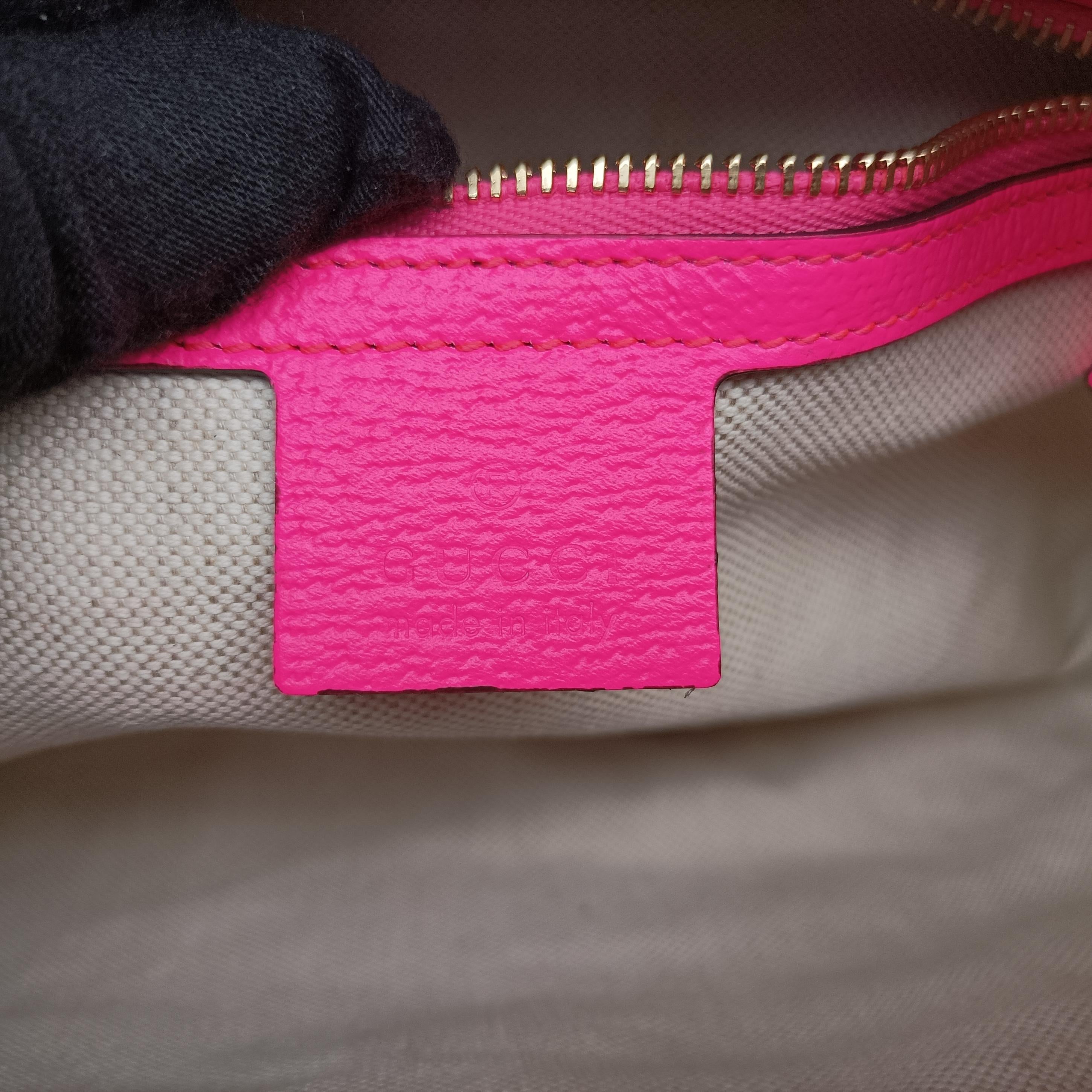 Pre-owned Gucci Floral Multicolour PVC coated canvas 550147 shoulderbag | stylenewstar