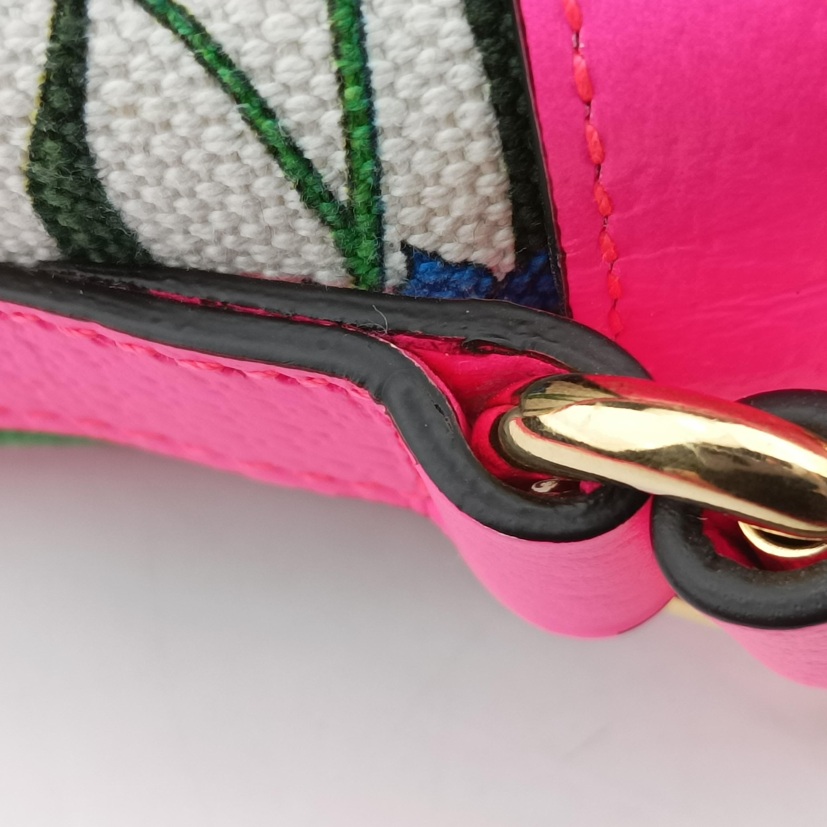 Pre-owned Gucci Floral Multicolour PVC coated canvas 550147 shoulderbag | stylenewstar