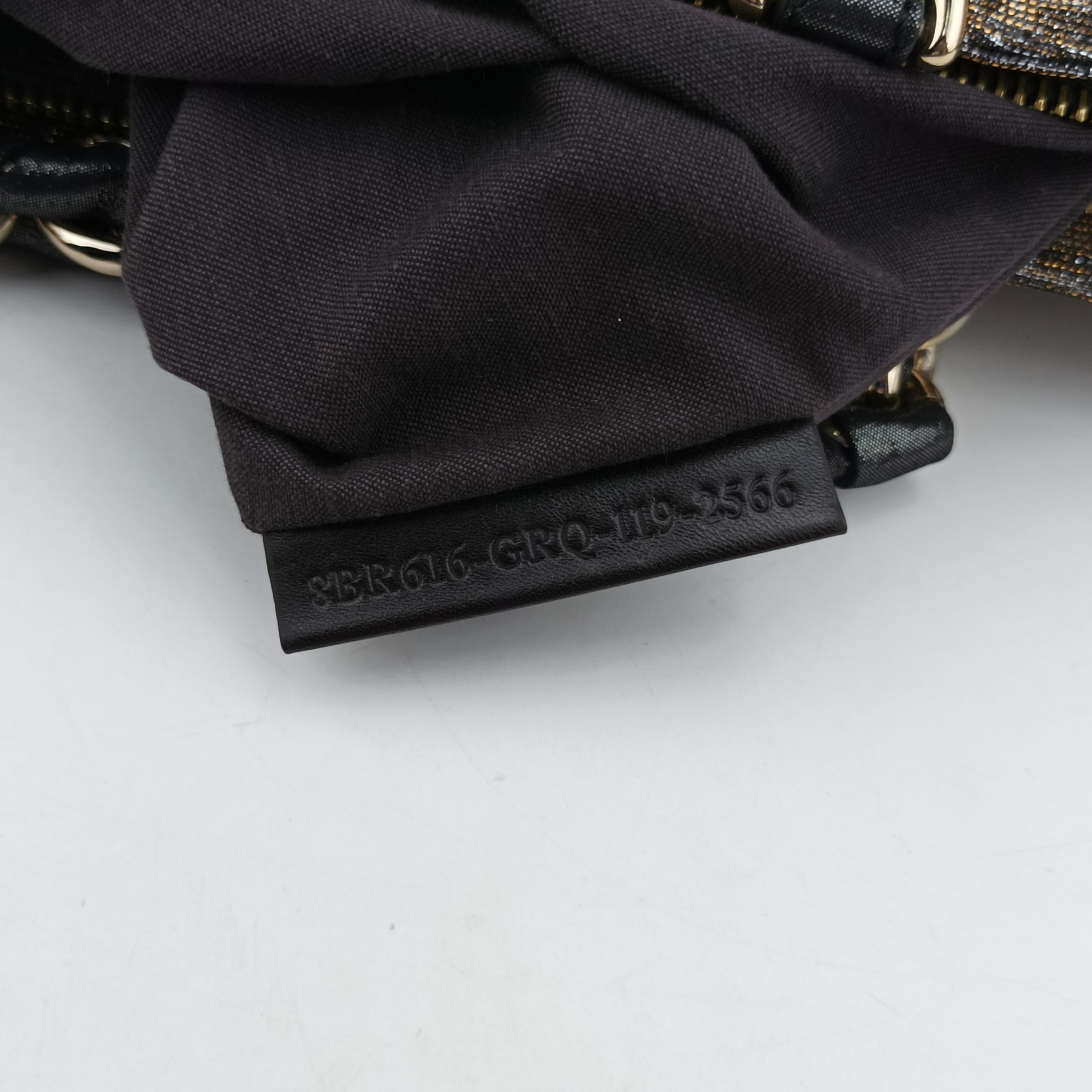 Pre-owned Fendi Mia Brown canvas 8BR616 shoulderbag | stylenewstar