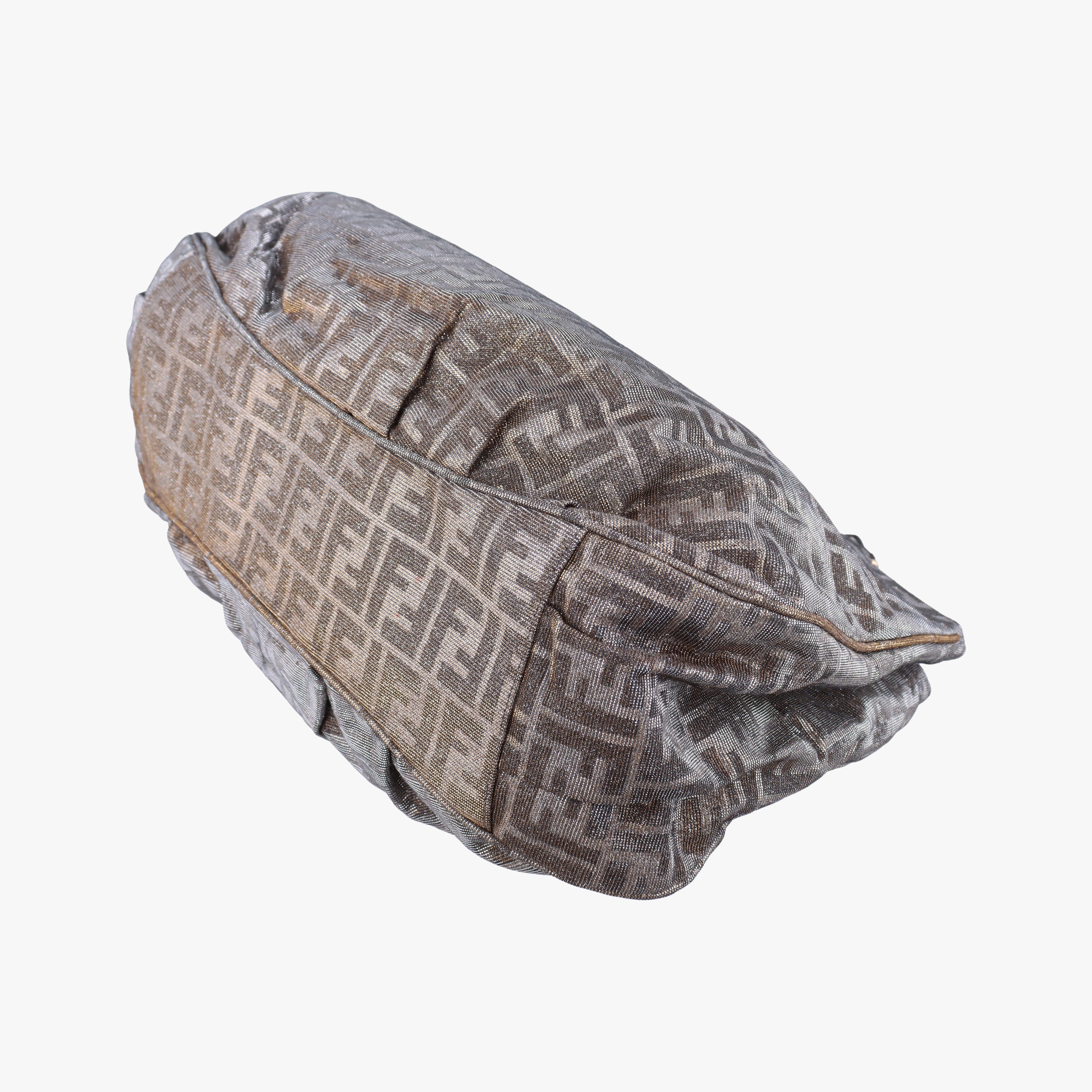 Pre-owned Fendi Mia Brown canvas 8BR616 shoulderbag | stylenewstar