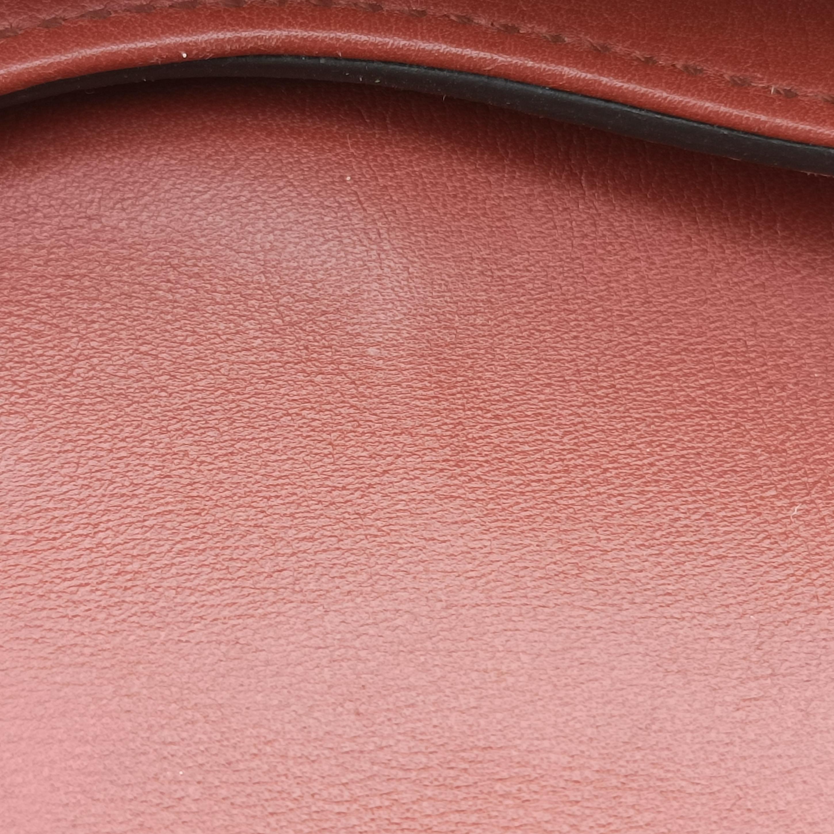 Vintage Gucci Nubuck Tigrette Chain Orange suede 290684 shoulderbag | stylenewstar