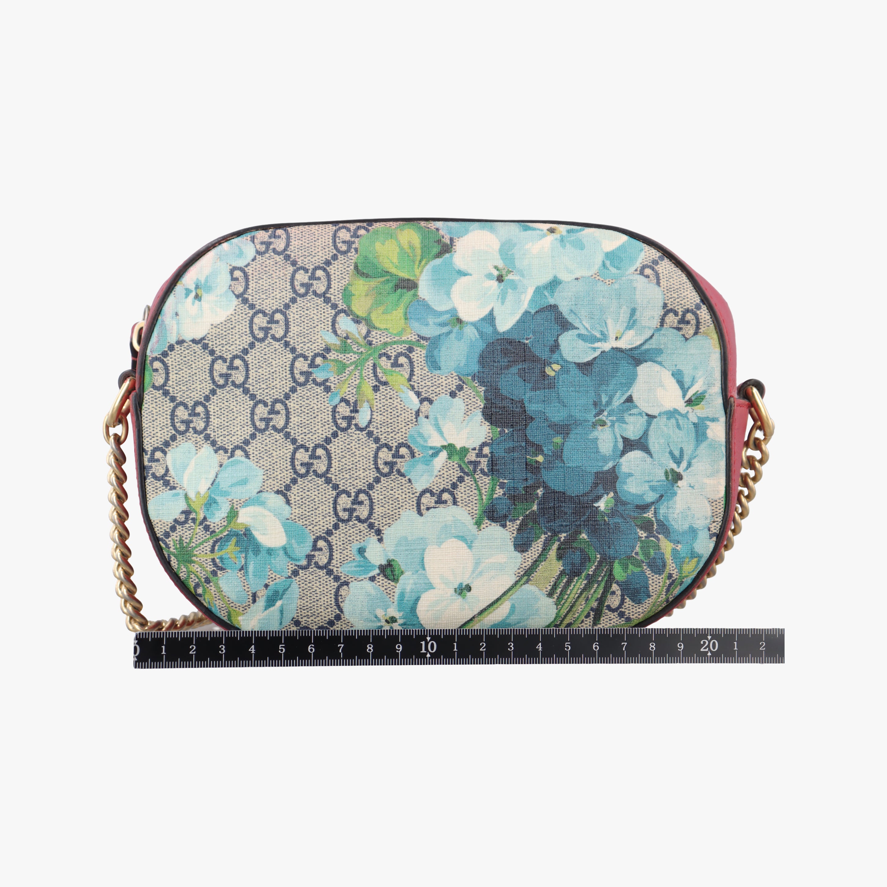 Vintage Gucci GG Blooms Multicolour Canvas x leather 546313 shoulderbag | stylenewstar