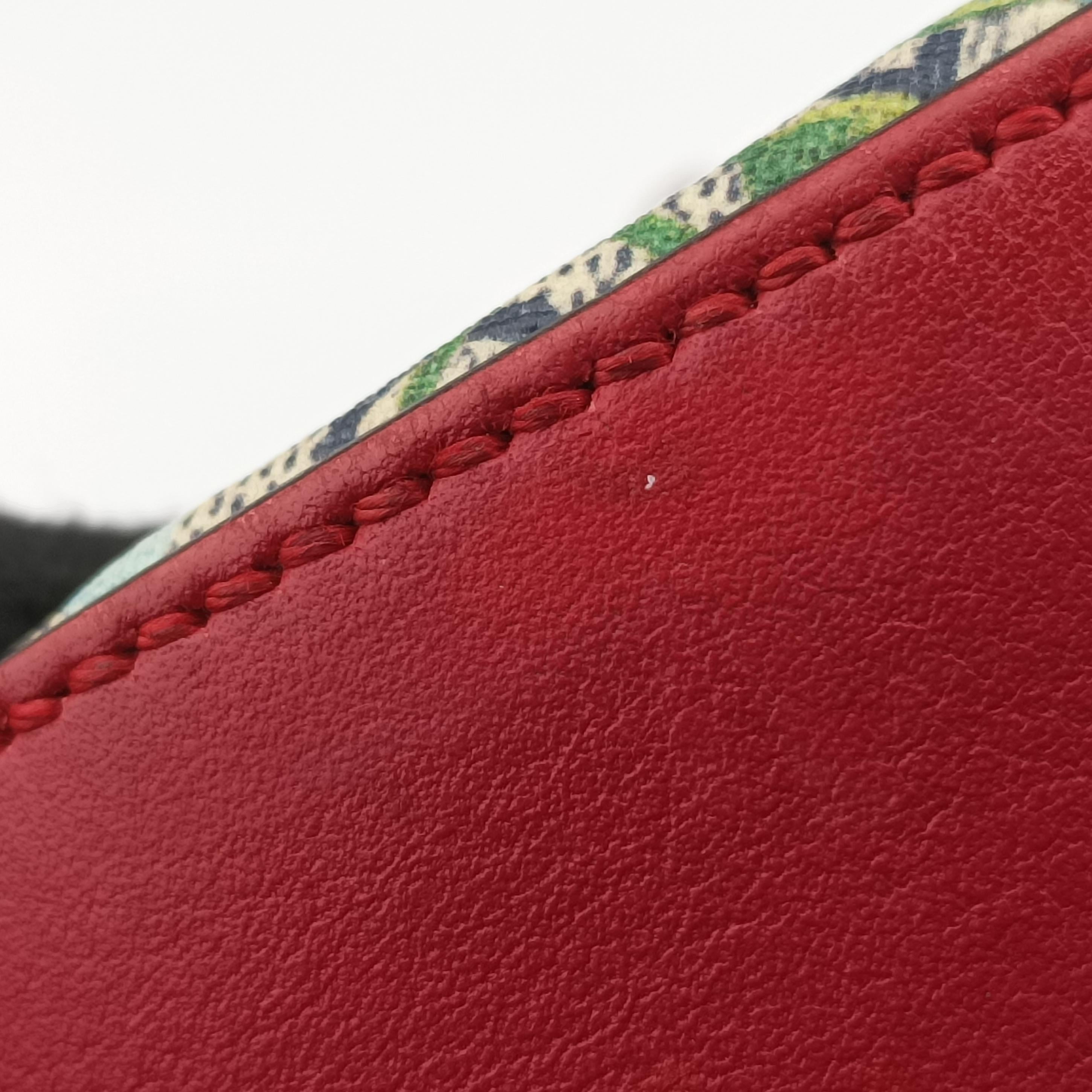 Vintage Gucci GG Blooms Multicolour Canvas x leather 546313 shoulderbag | stylenewstar