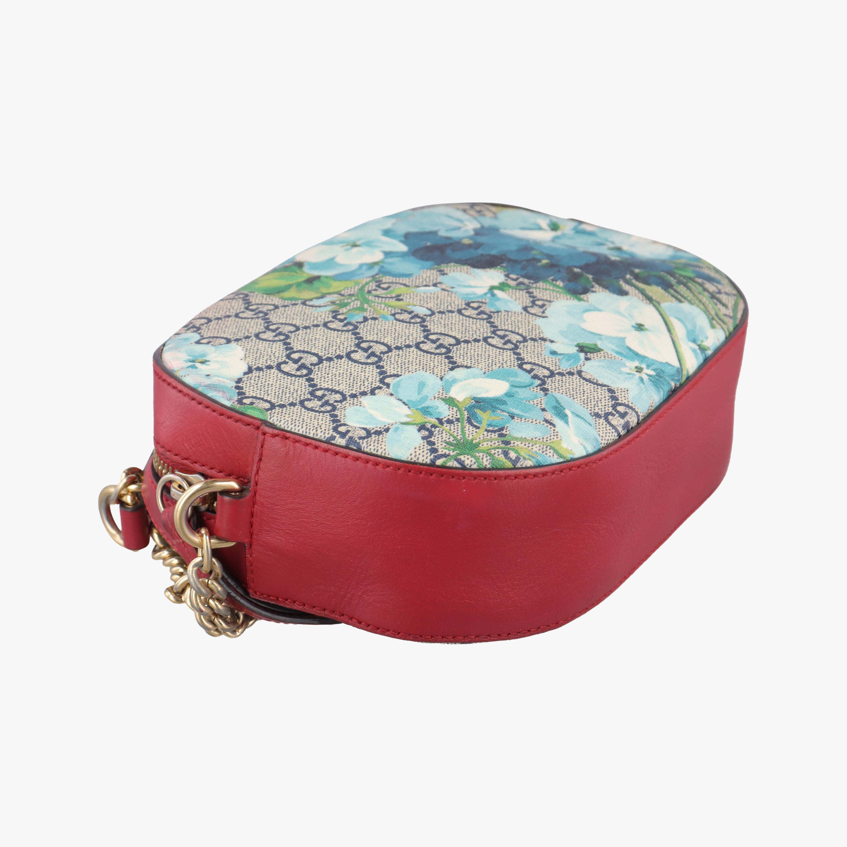 Vintage Gucci GG Blooms Multicolour Canvas x leather 546313 shoulderbag | stylenewstar