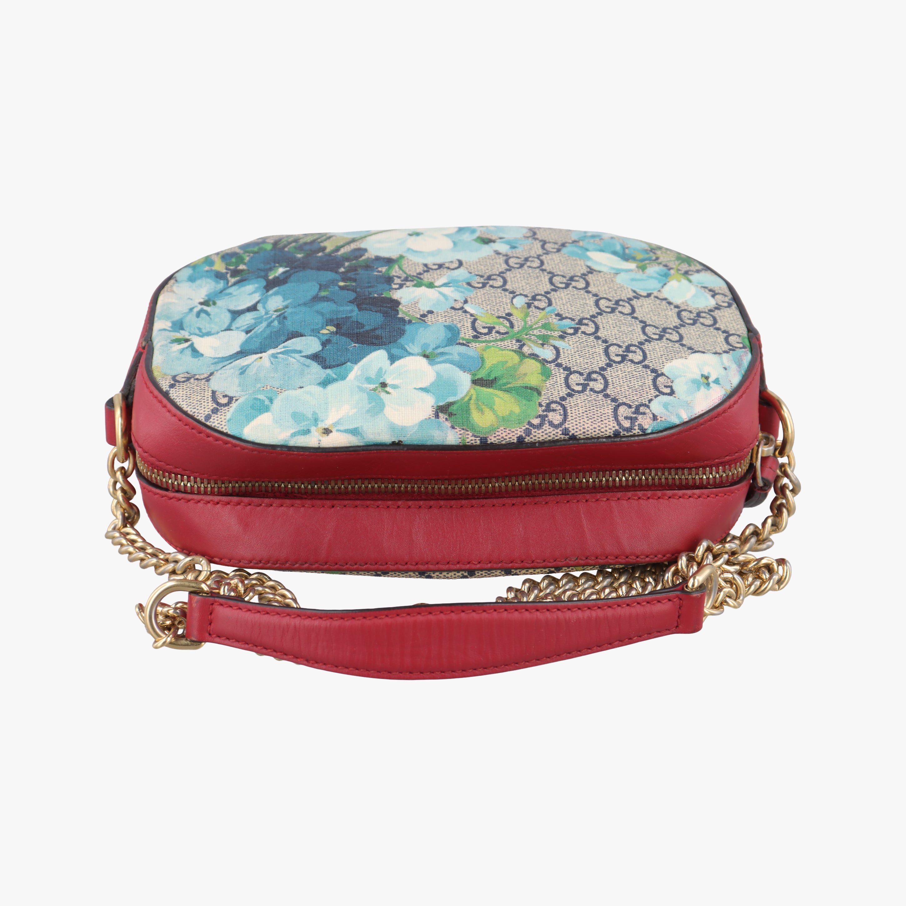 Vintage Gucci GG Blooms Multicolour Canvas x leather 546313 shoulderbag | stylenewstar