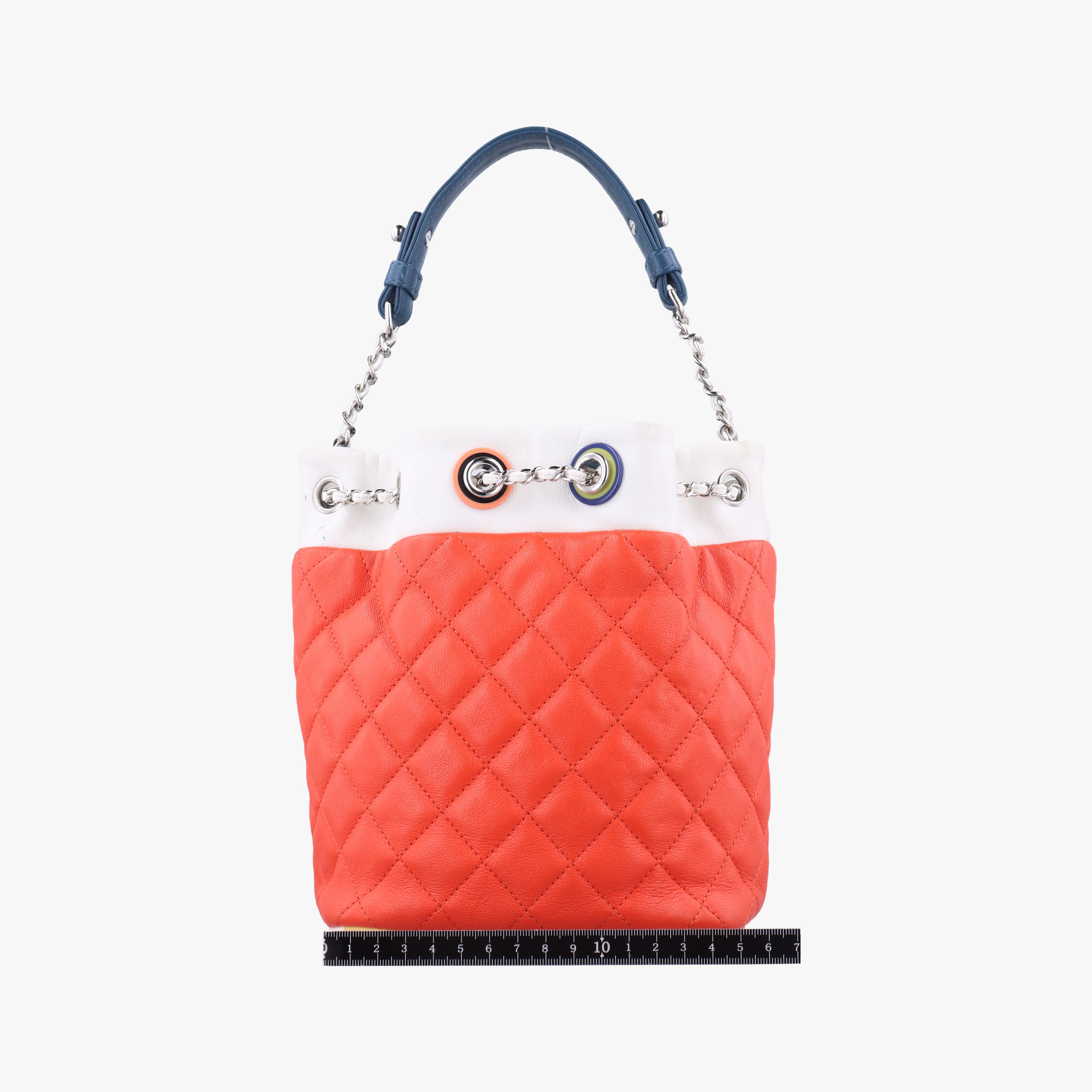 Pre-owned Chanel Drawstring Multicolour lambskin A93730 shoulderbag | stylenewstar