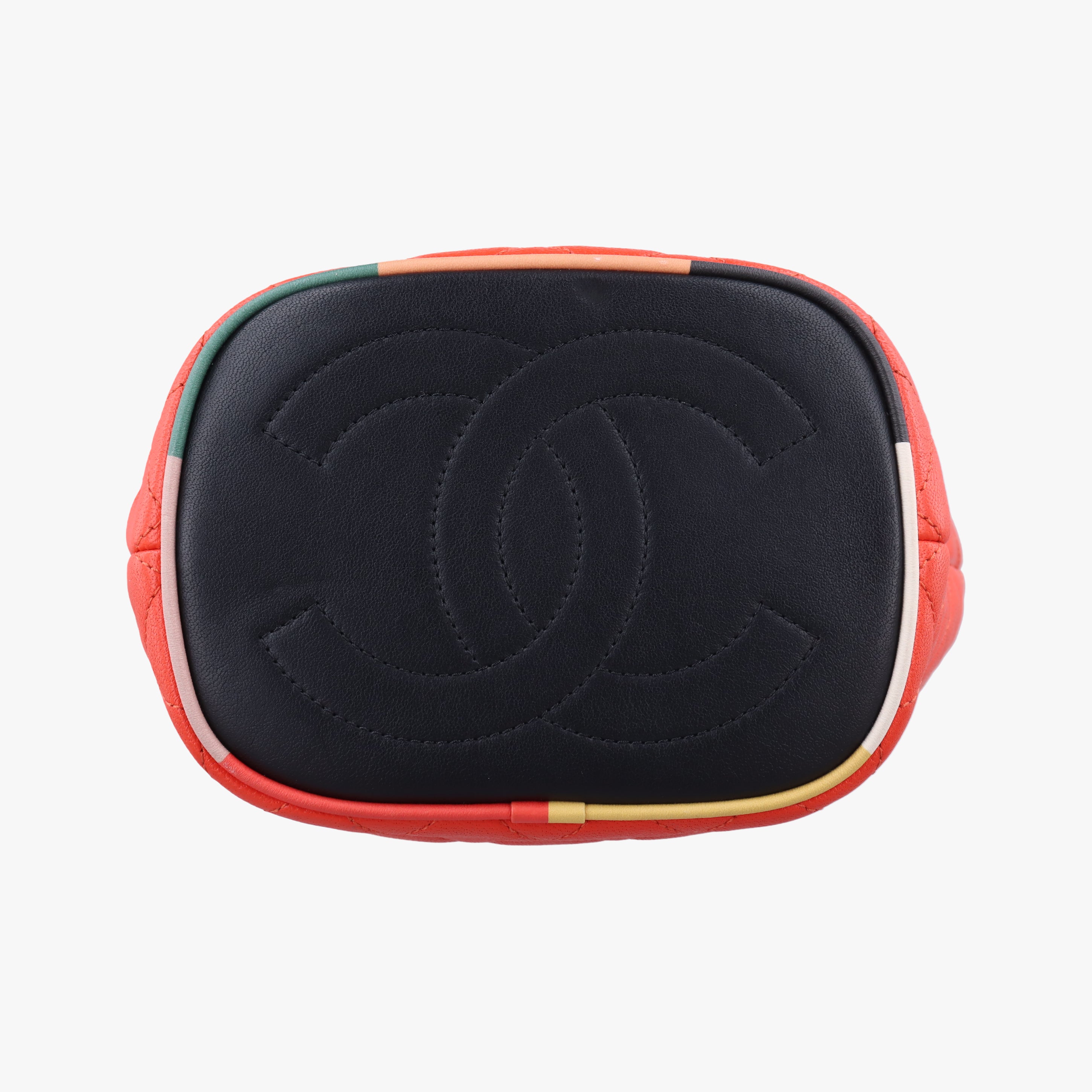 Pre-owned Chanel Drawstring Multicolour lambskin A93730 shoulderbag | stylenewstar