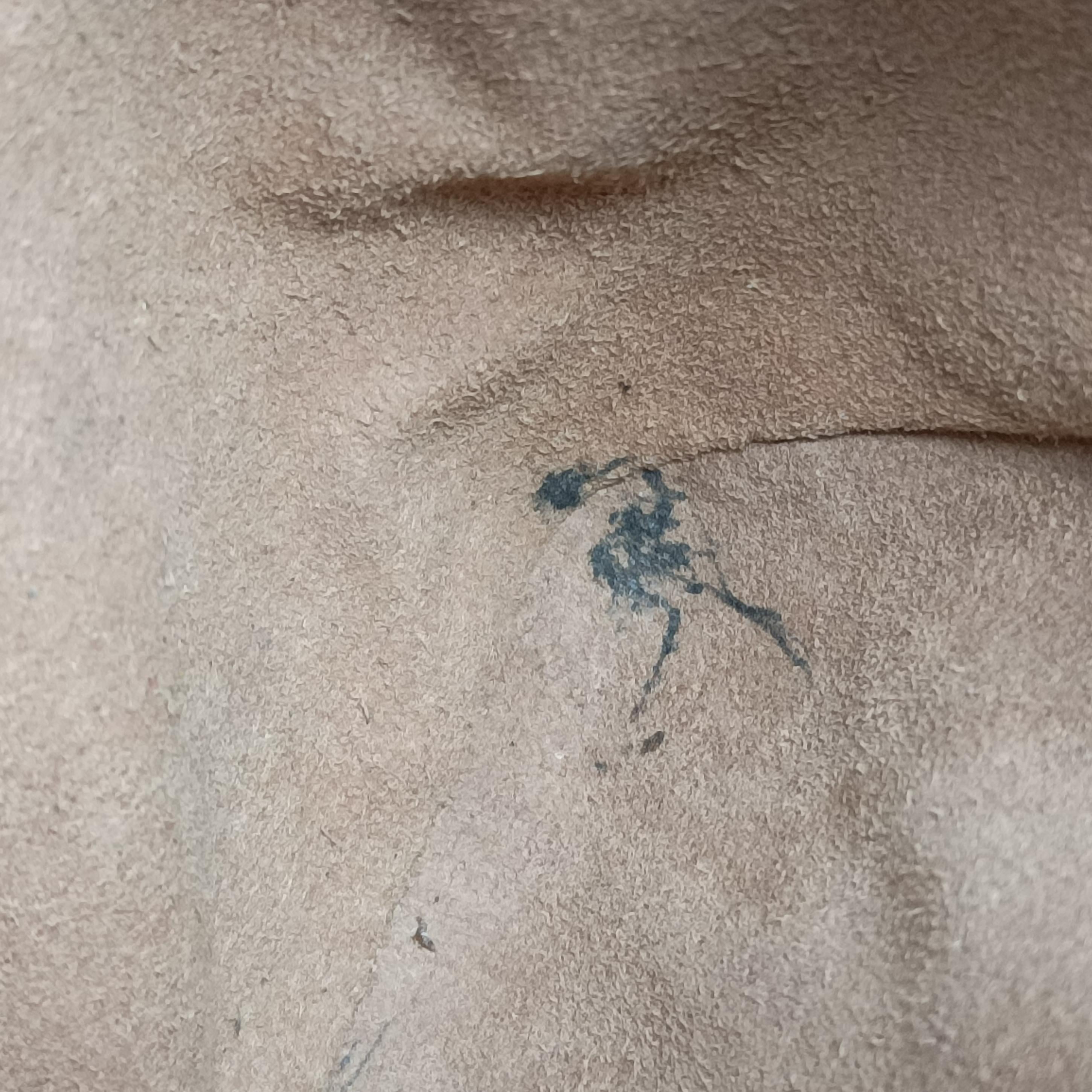 Pre-owned Gucci GG SUPREME beige×brown PVC coated canvas×Leather 409529 shoulderbag | stylenewstar