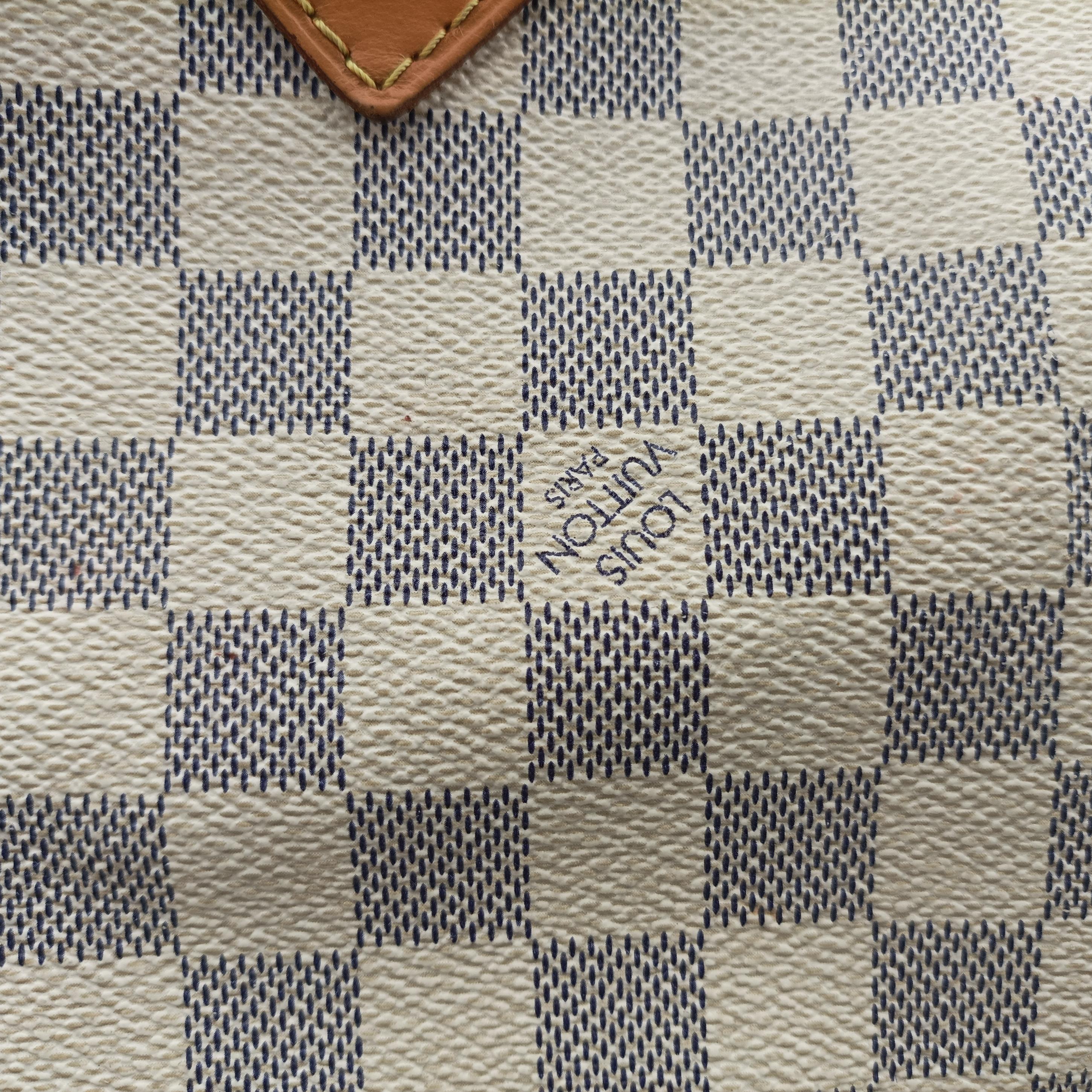Pre-owned Louis Vuitton Speedy 35 AZUR Damier Canvas N41535 handbag | stylenewstar