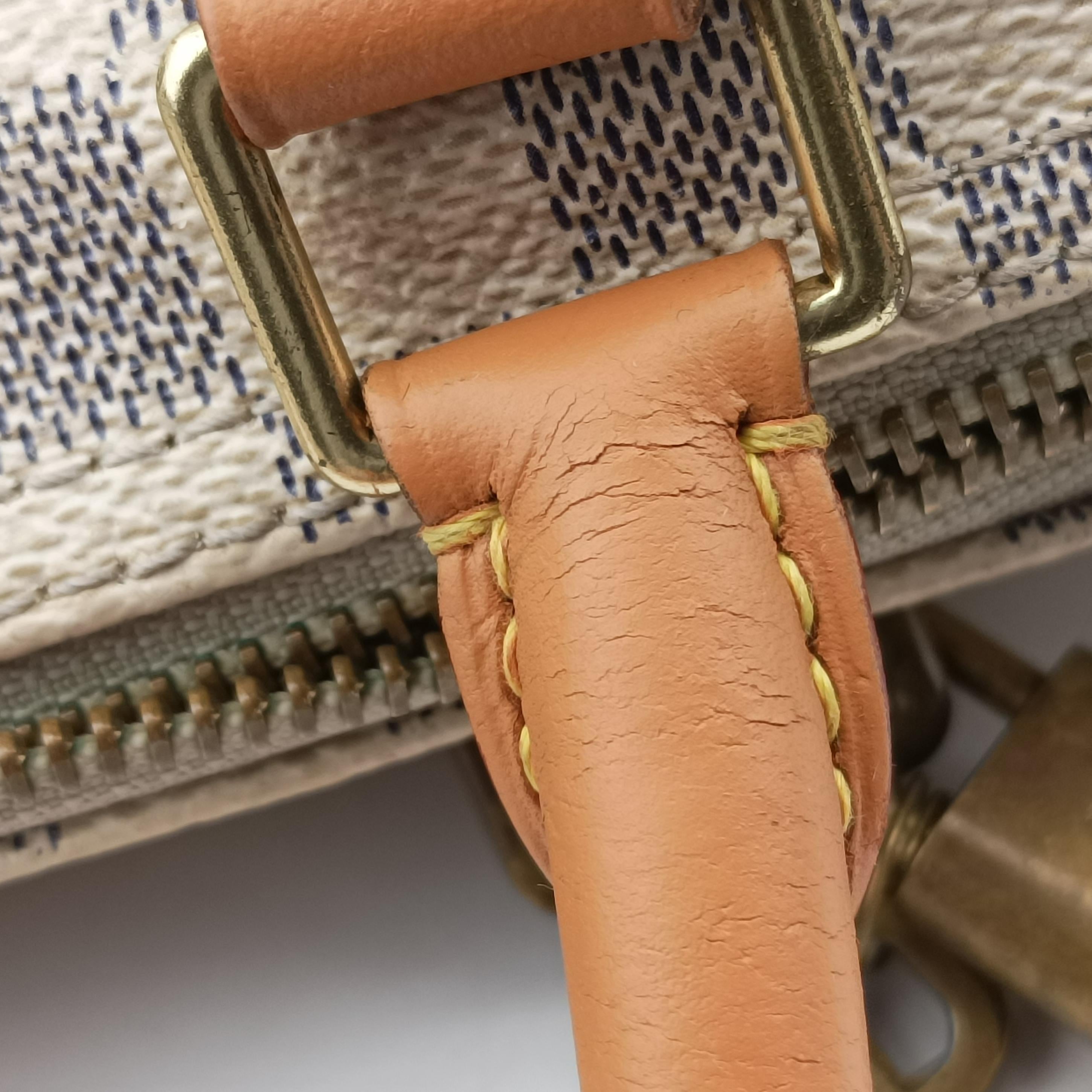 Pre-owned Louis Vuitton Speedy 35 AZUR Damier Canvas N41535 handbag | stylenewstar