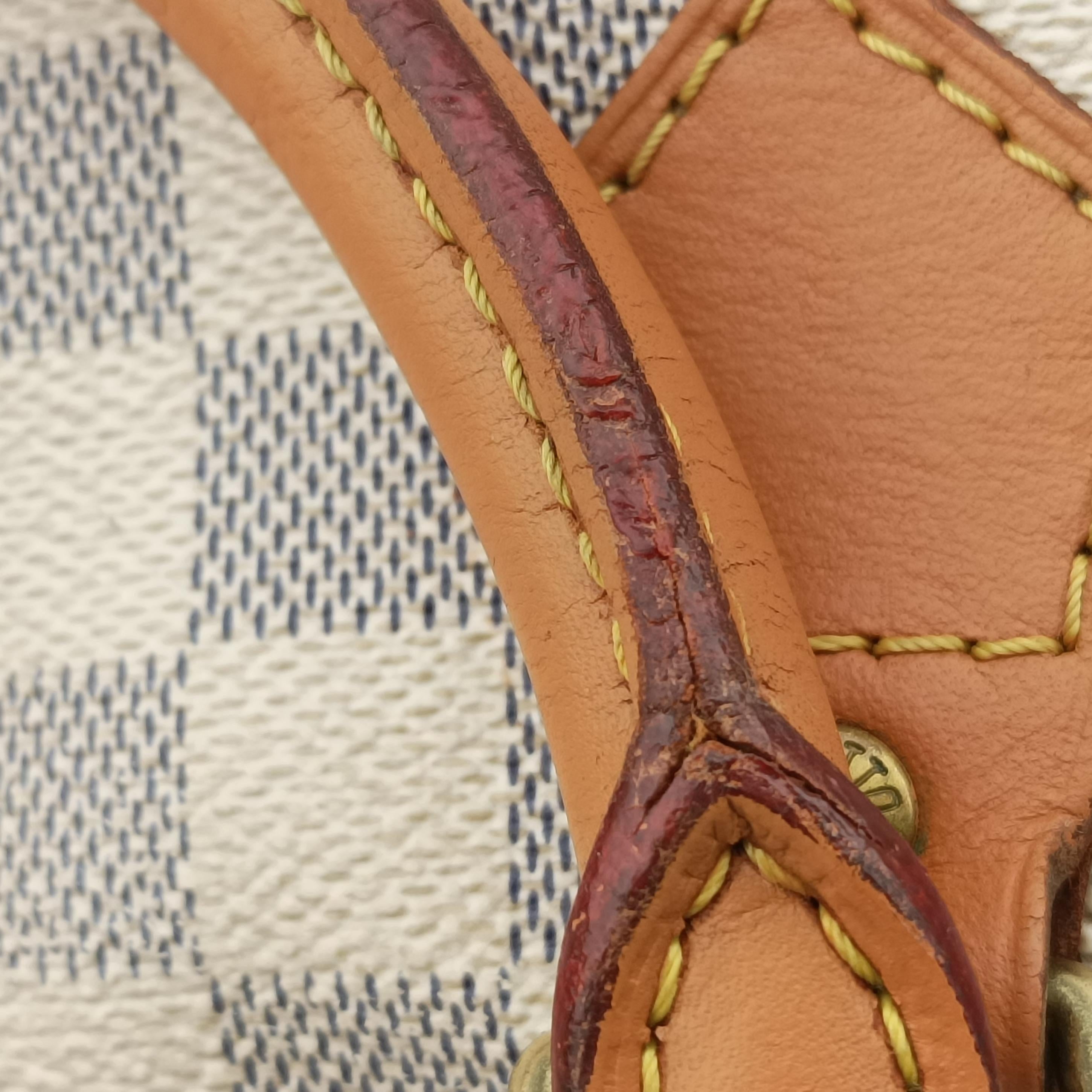 Pre-owned Louis Vuitton Speedy 35 AZUR Damier Canvas N41535 handbag | stylenewstar