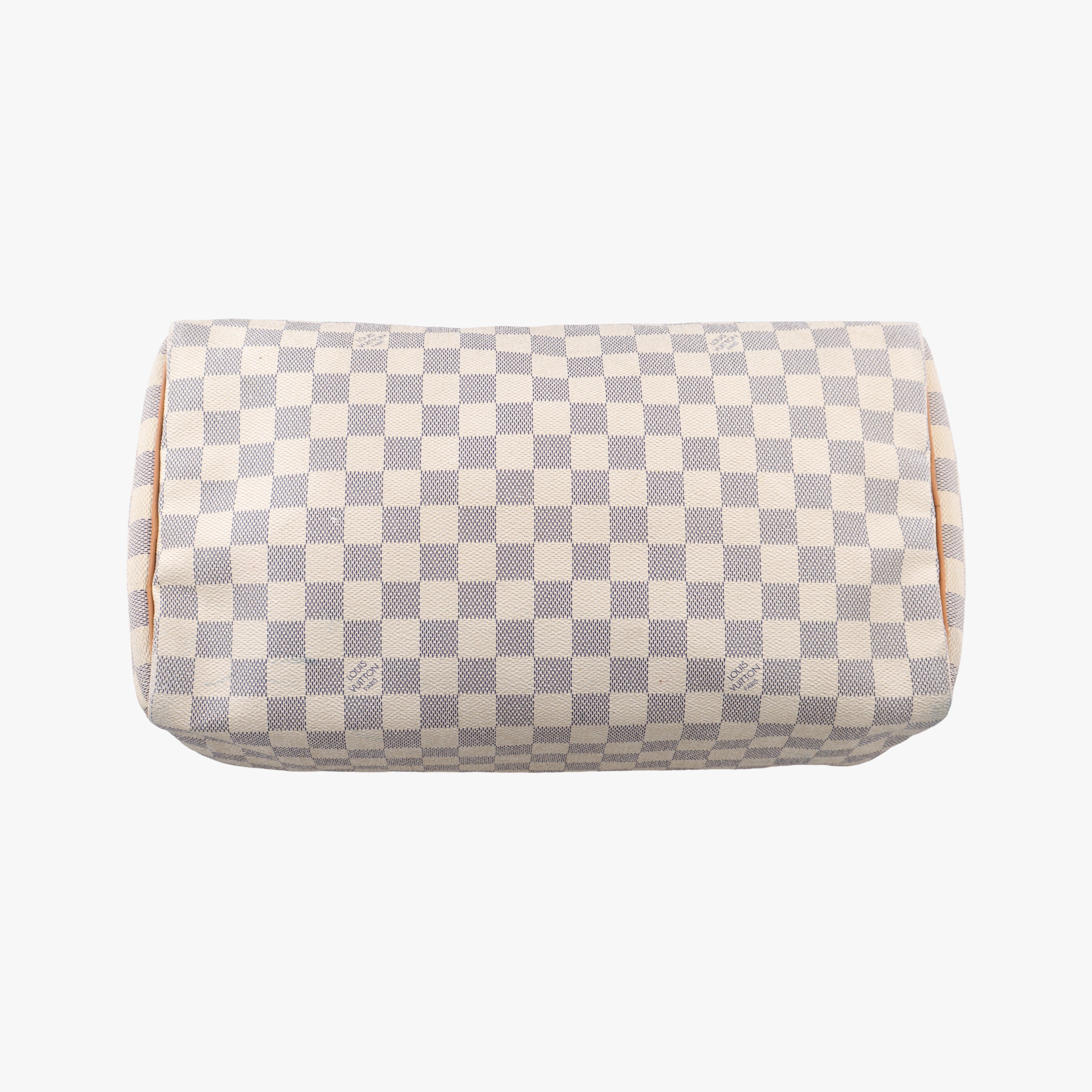 Pre-owned Louis Vuitton Speedy 35 AZUR Damier Canvas N41535 handbag | stylenewstar