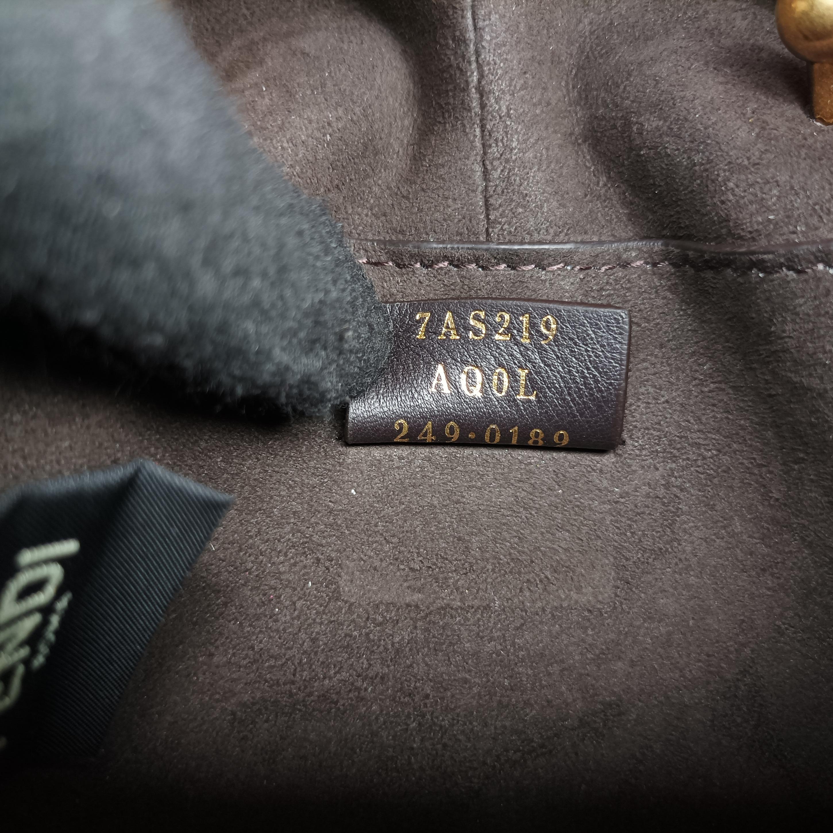 Pre-owned Fendi C'mon Small Rose Leather 7AS219 shoulderbag | stylenewstar