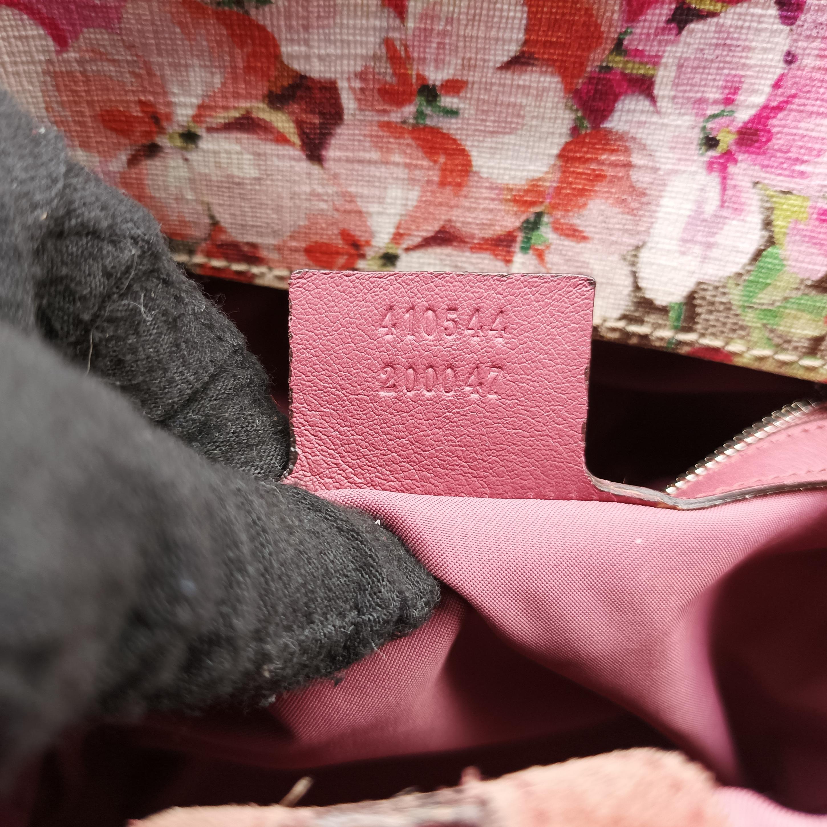 Pre-owned Gucci GG Blooms Multicolour PVC coated canvas 410544 backpack/rucksack | stylenewstar