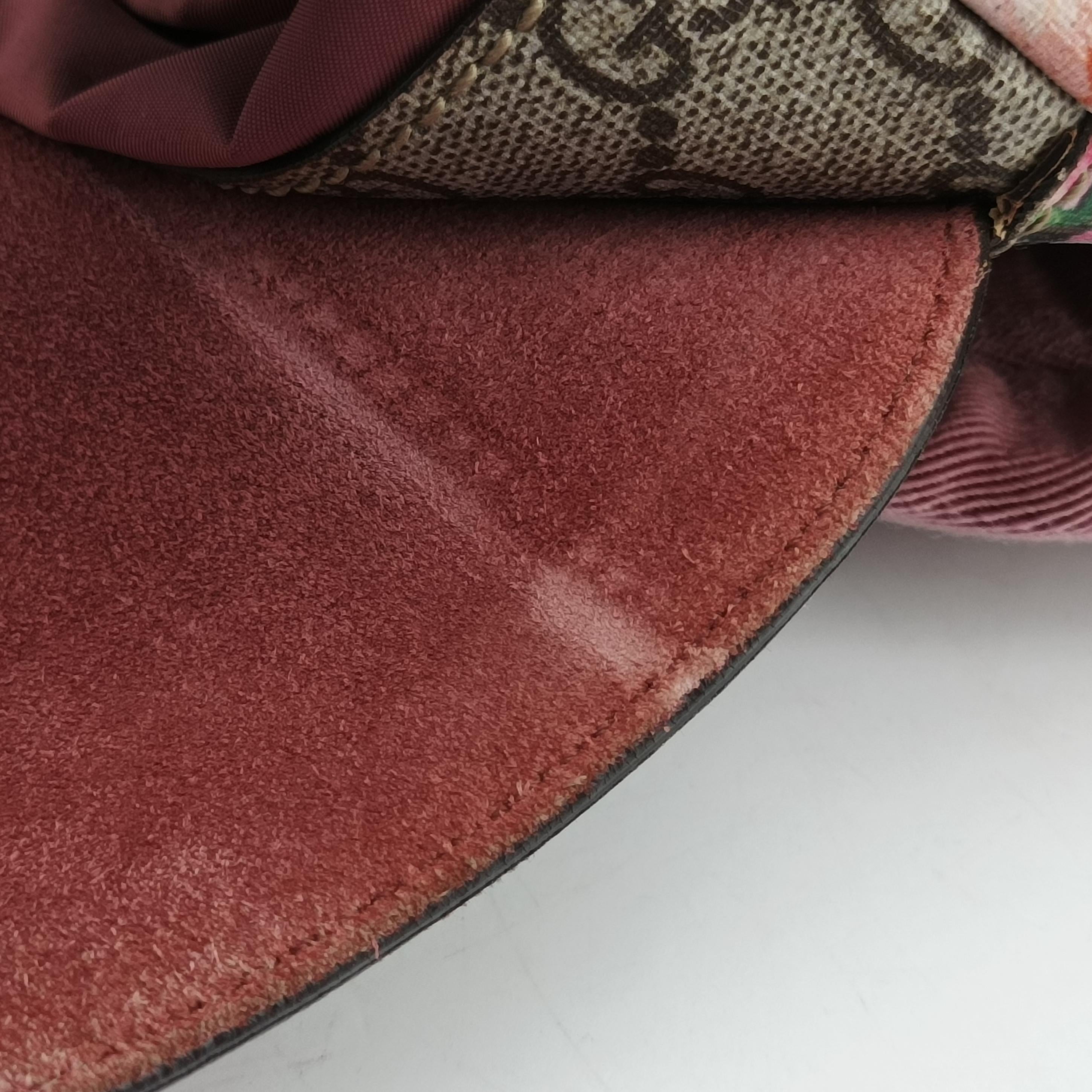 Pre-owned Gucci GG Blooms Multicolour PVC coated canvas 410544 backpack/rucksack | stylenewstar