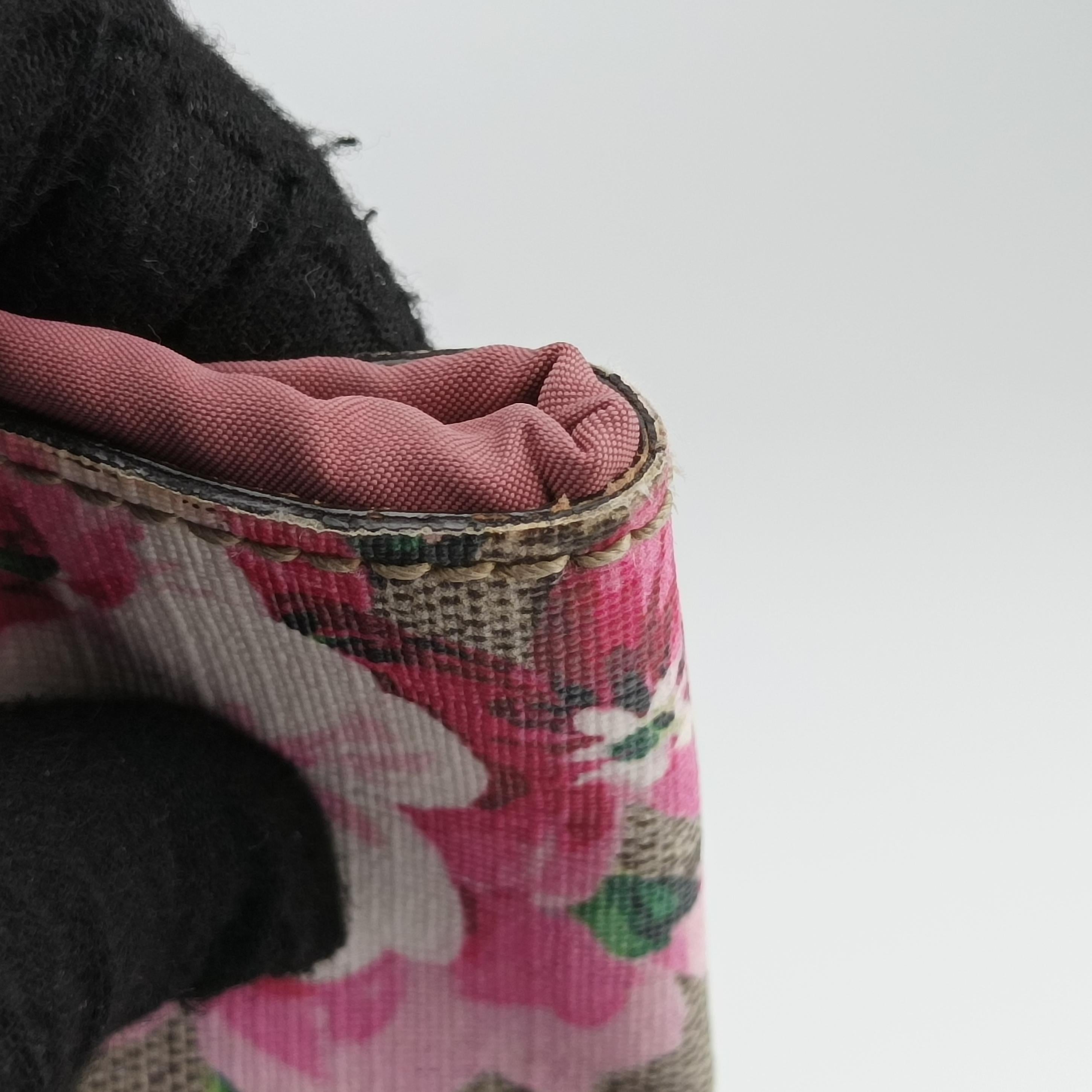 Pre-owned Gucci GG Blooms Multicolour PVC coated canvas 410544 backpack/rucksack | stylenewstar