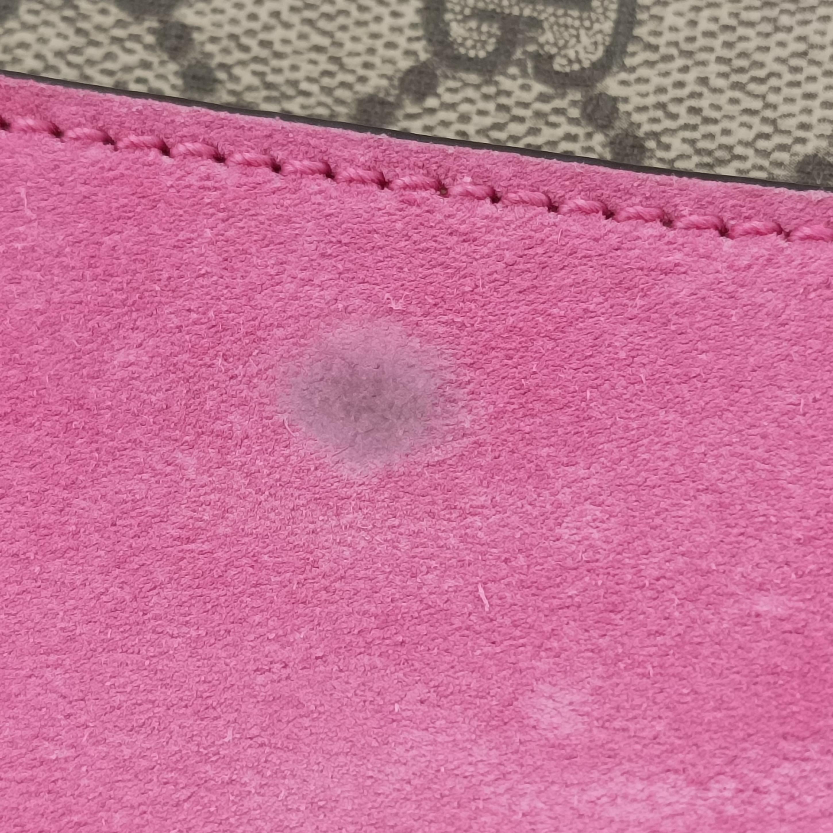 Vintage Gucci Dionysus Beige x Pink x Multicolor PVC coated canvas 403348 shoulderbag | stylenewstar