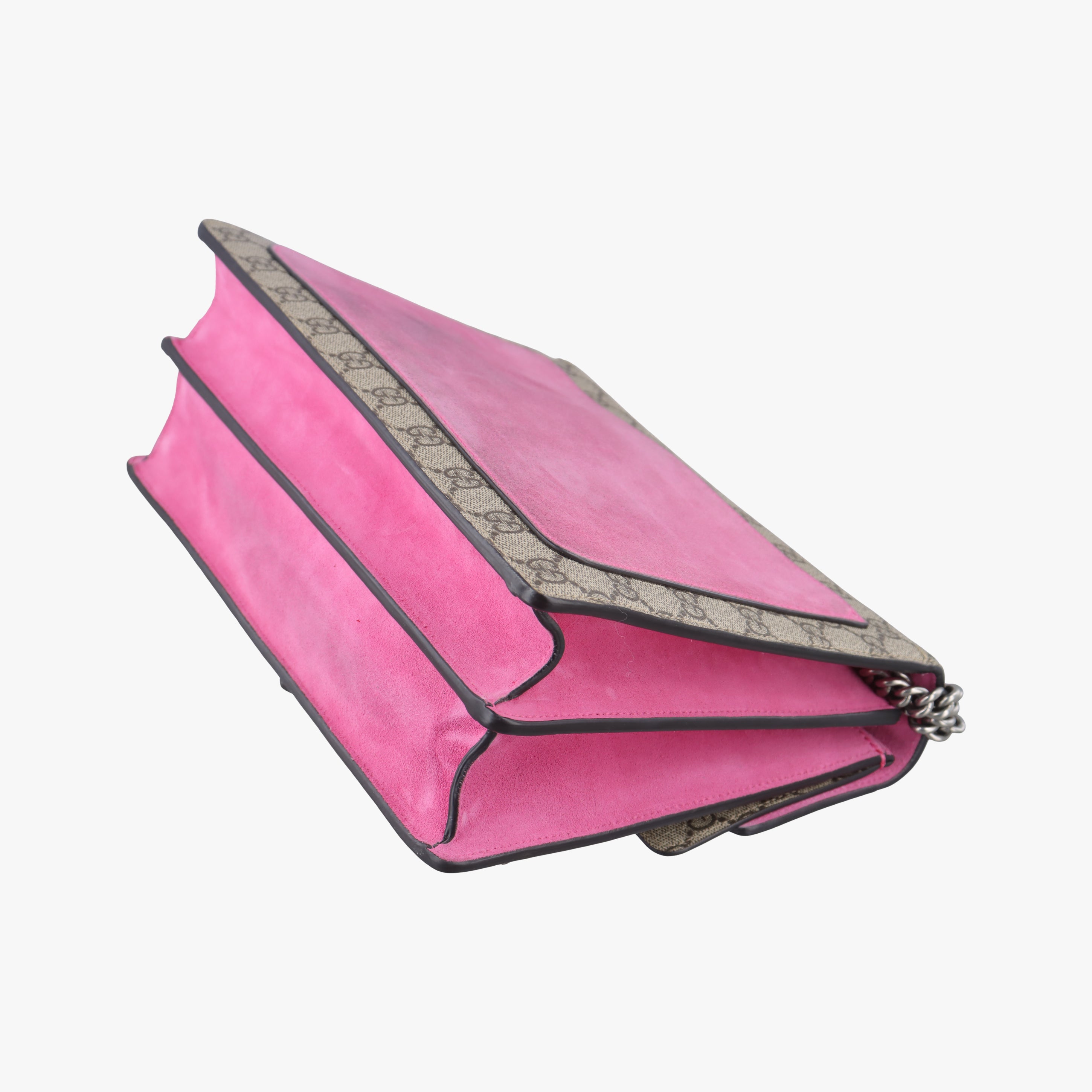 Vintage Gucci Dionysus Beige x Pink x Multicolor PVC coated canvas 403348 shoulderbag | stylenewstar