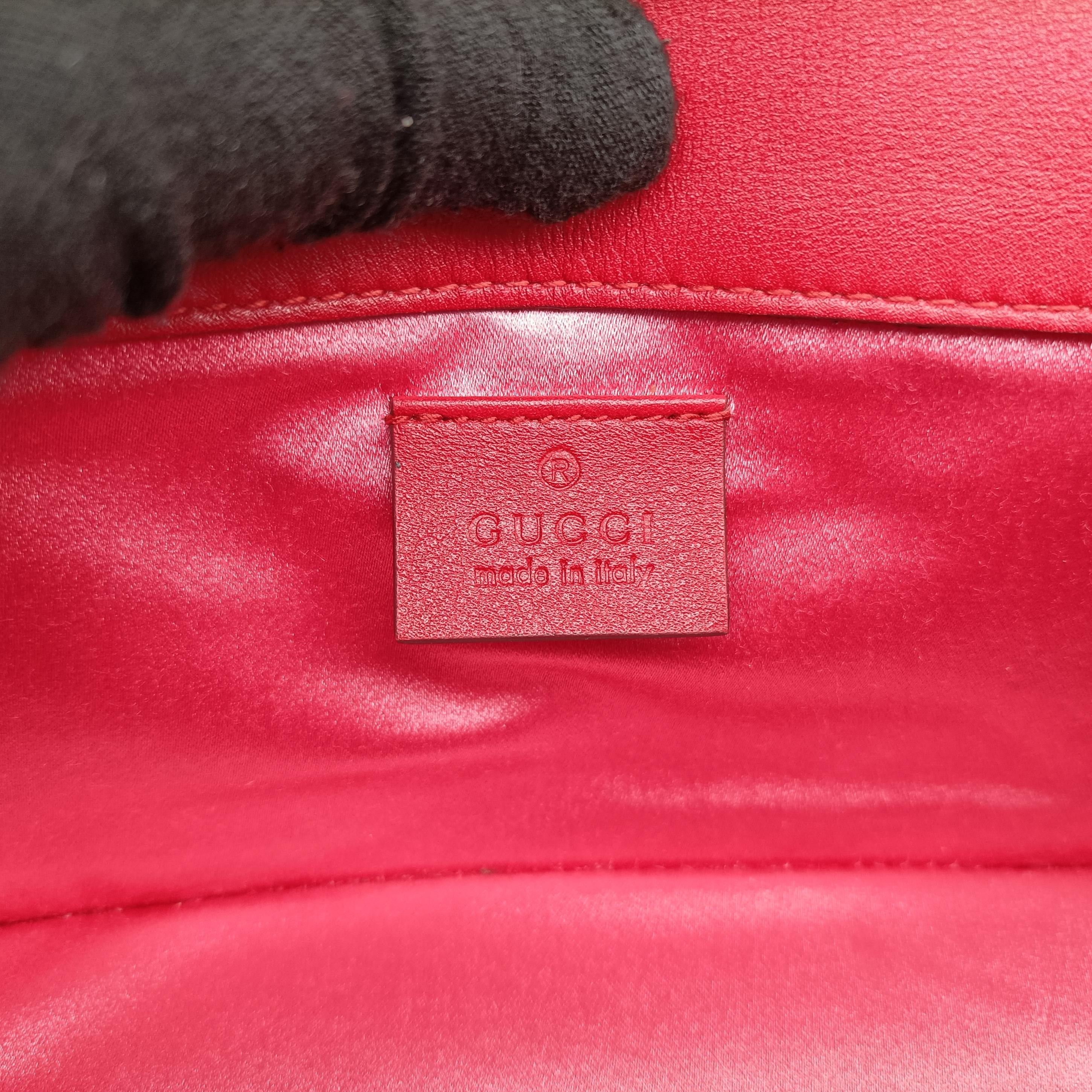 Vintage Gucci Square G Red velour 544242 shoulderbag | stylenewstar
