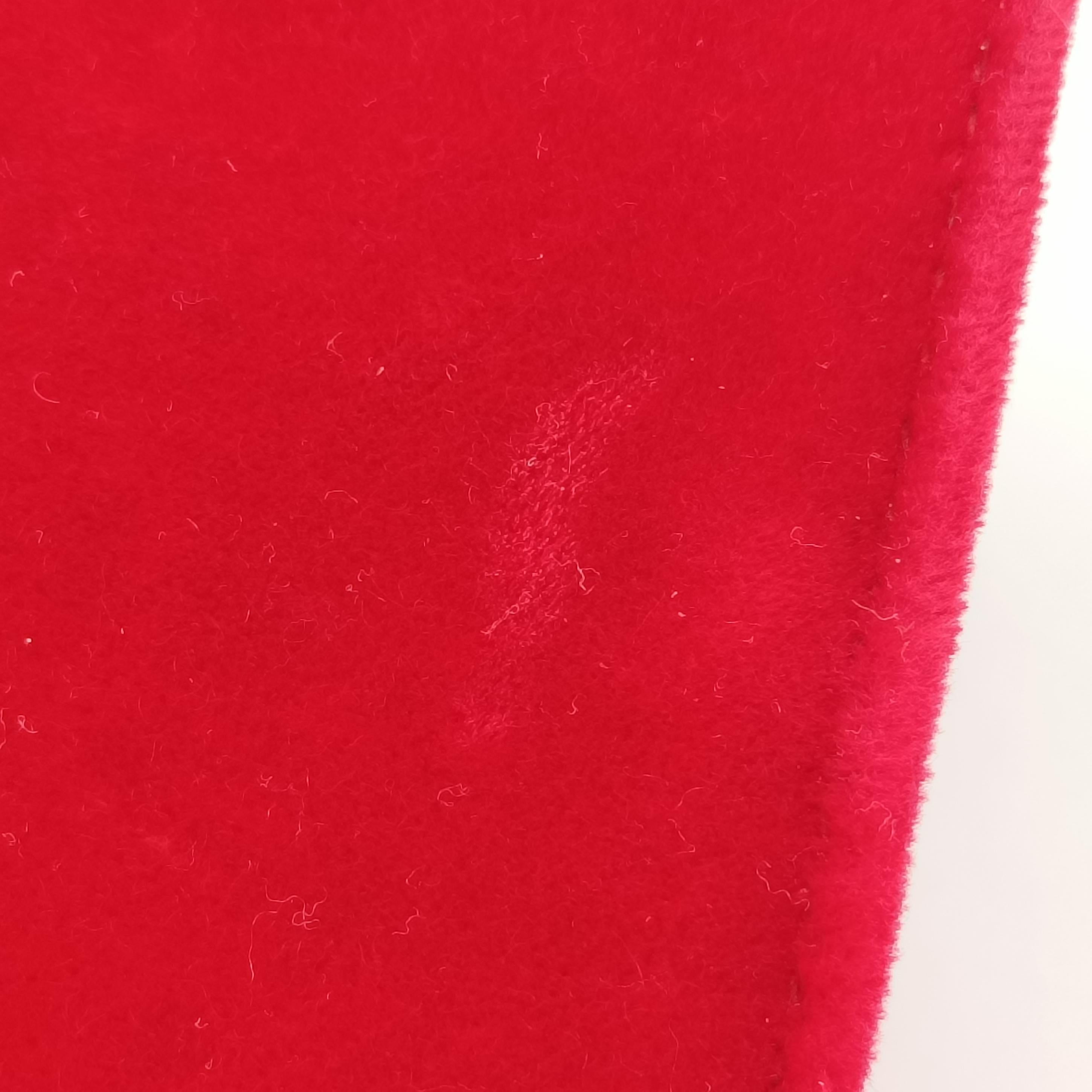 Vintage Gucci Square G Red velour 544242 shoulderbag | stylenewstar