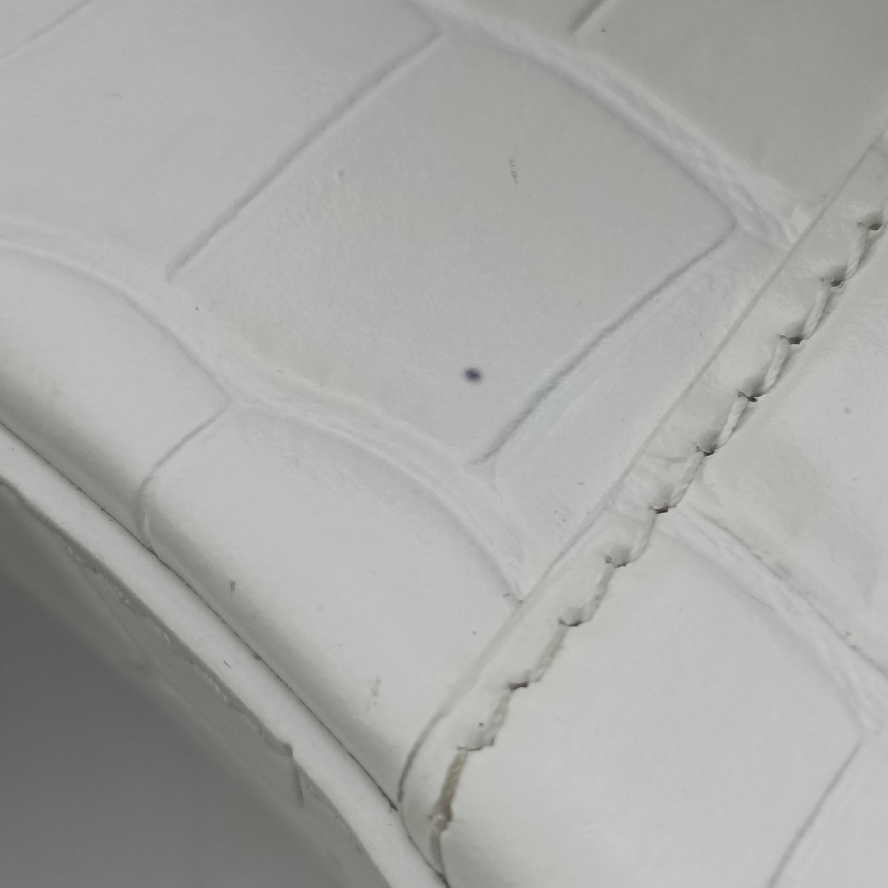 Pre-owned Balenciaga Hourglass Mini White leather  shoulderbag | stylenewstar