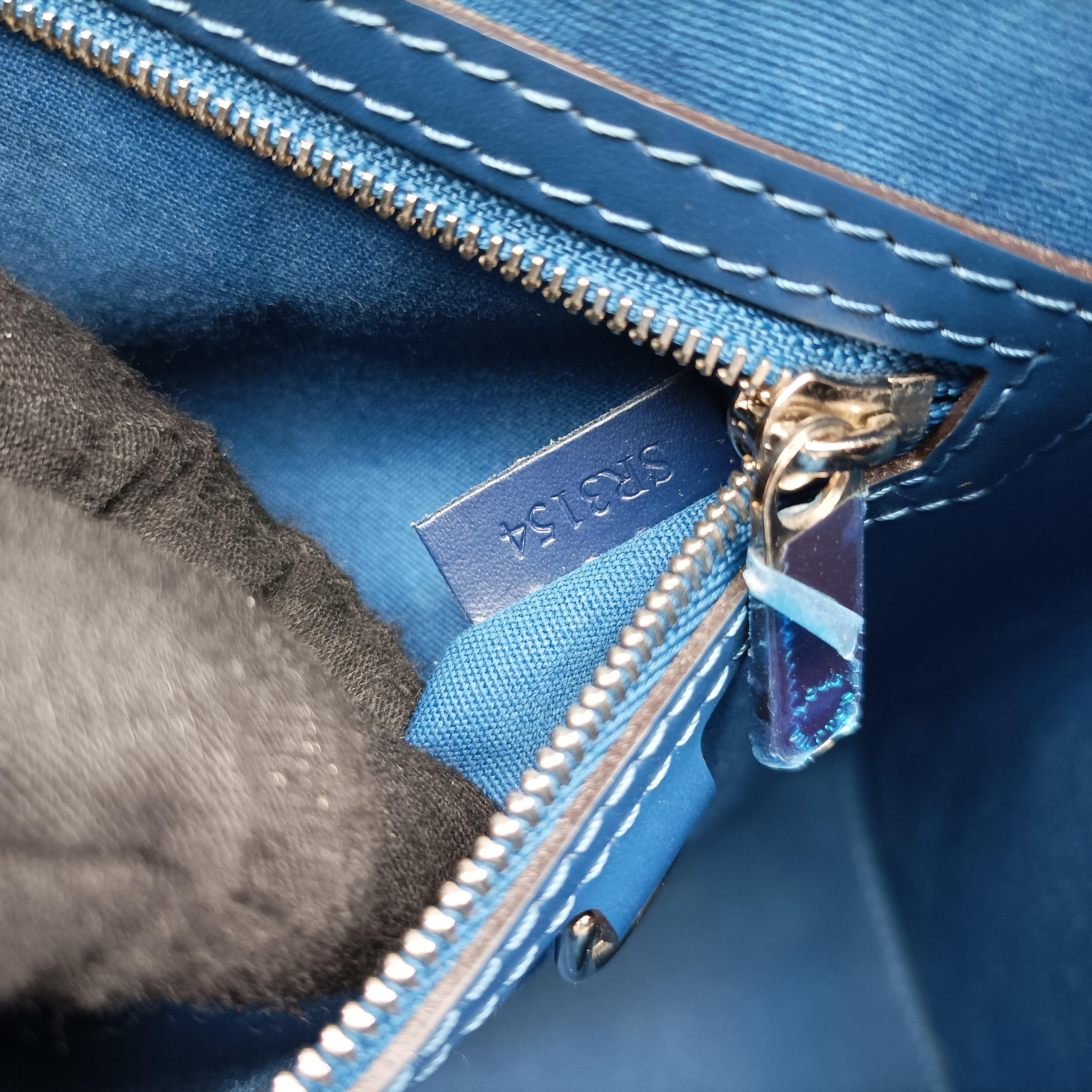 Pre-owned Louis Vuitton Brea MM Saphir Epi M40964 shoulderbag | stylenewstar