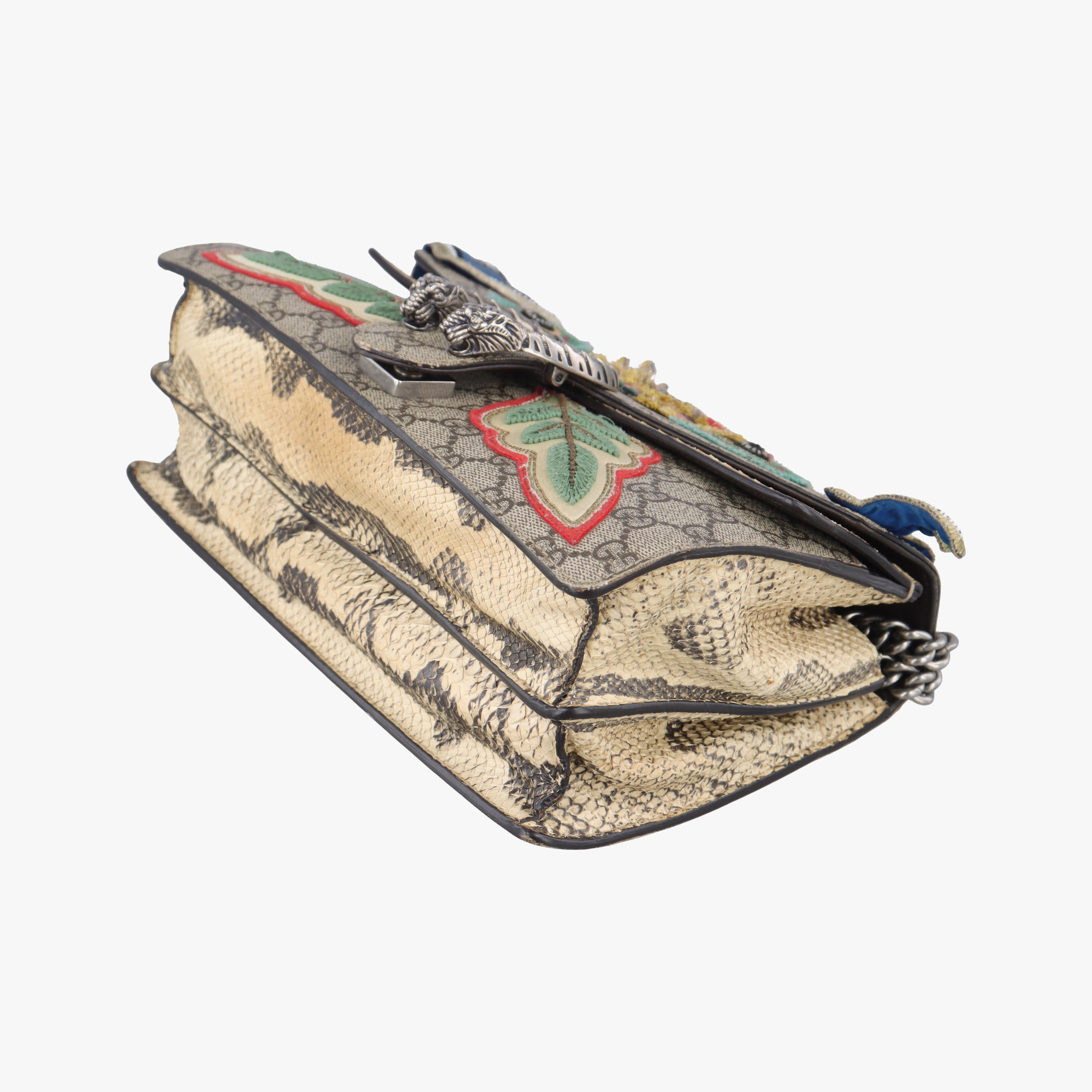 Pre-owned Gucci Dionysus Brown×Multicolor PVC coated canvas 400249 shoulderbag | stylenewstar