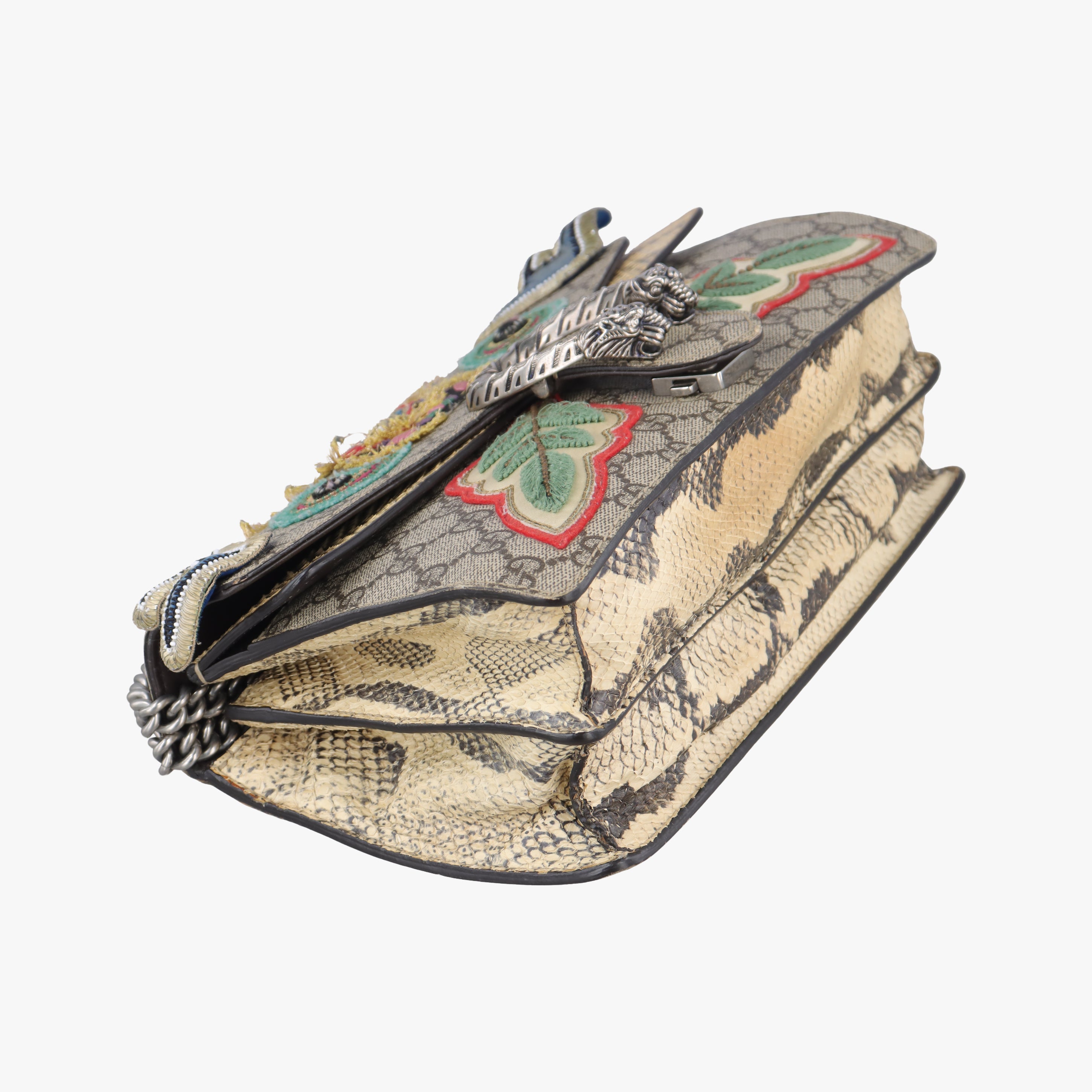 Pre-owned Gucci Dionysus Brown×Multicolor PVC coated canvas 400249 shoulderbag | stylenewstar