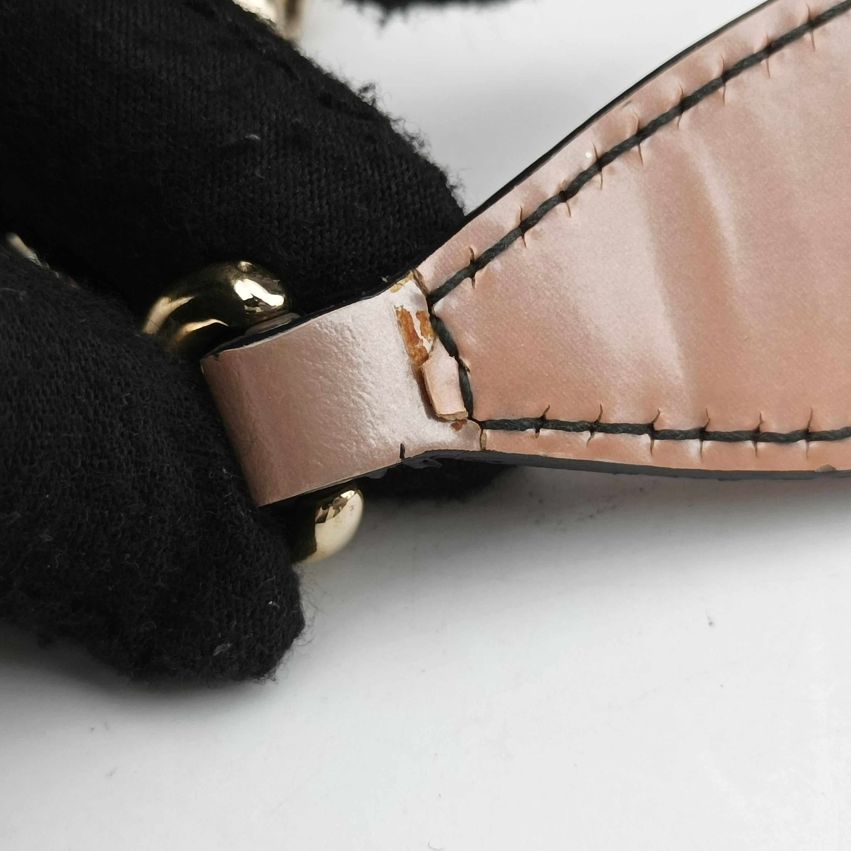 Pre-owned Gucci Emily Pink Patent 295402 shoulderbag | stylenewstar