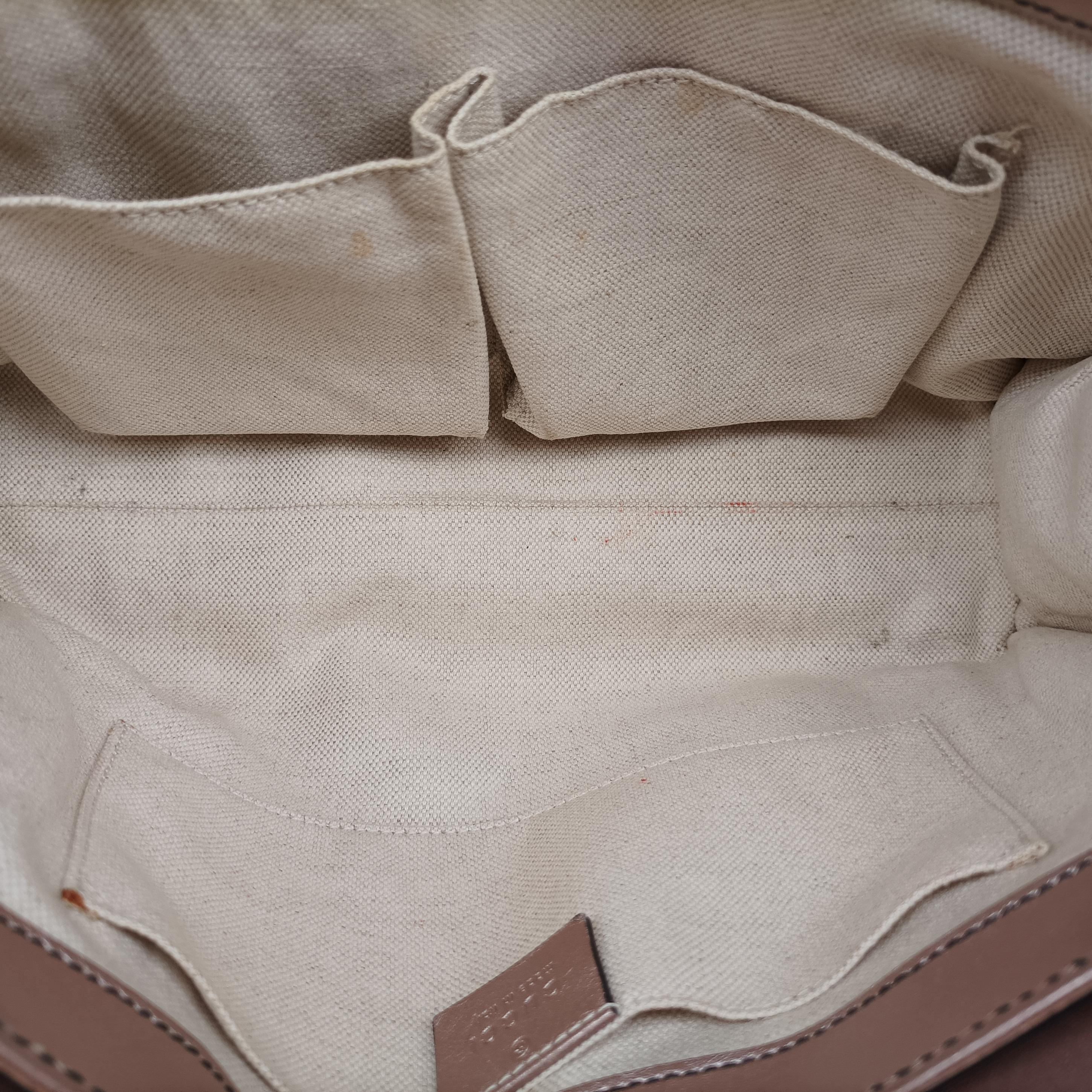 Pre-owned Gucci Emily Pink Patent 295402 shoulderbag | stylenewstar