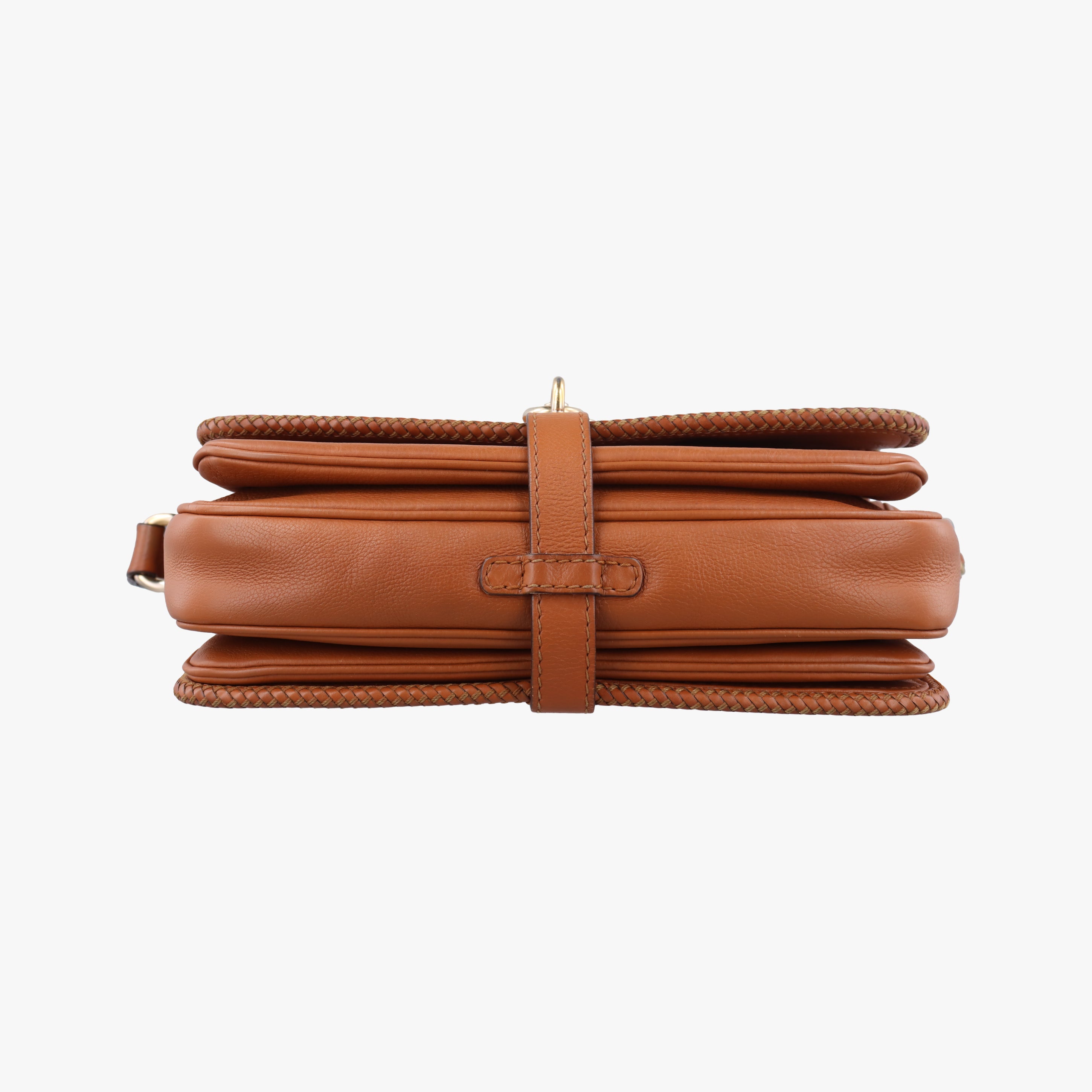 Pre-owned Gucci Marrakech Messenger Brown leather 257024 shoulderbag | stylenewstar