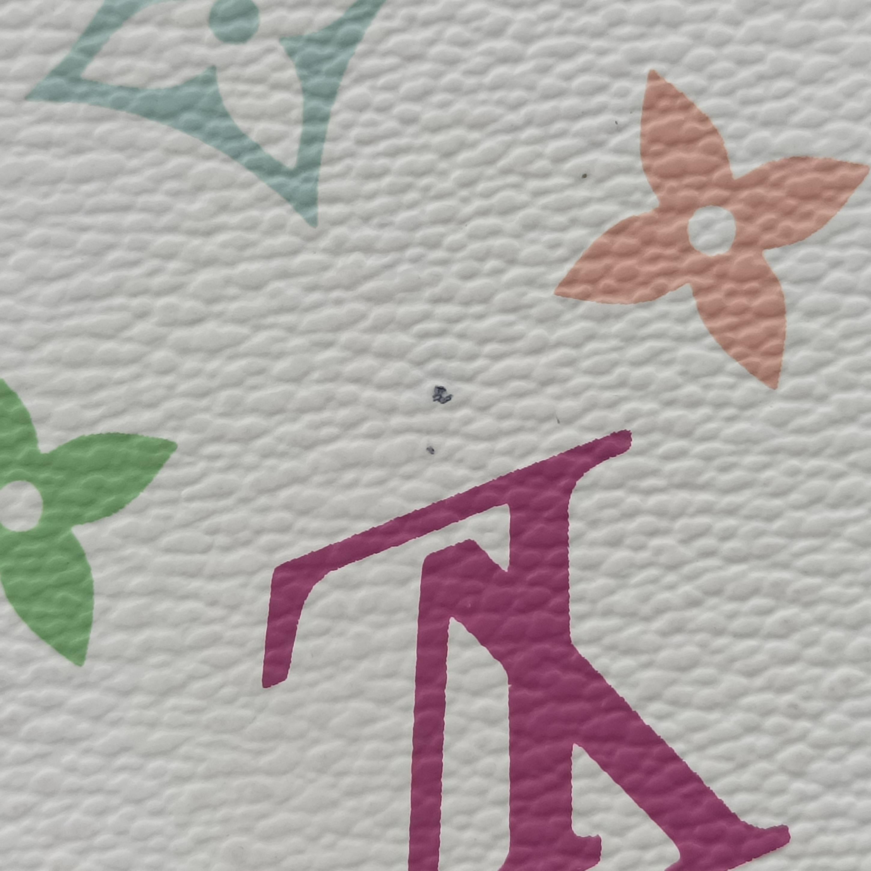 Pre-owned Louis Vuitton COURTNEY MM white Monogram Multicolor M45641 shoulderbag | stylenewstar