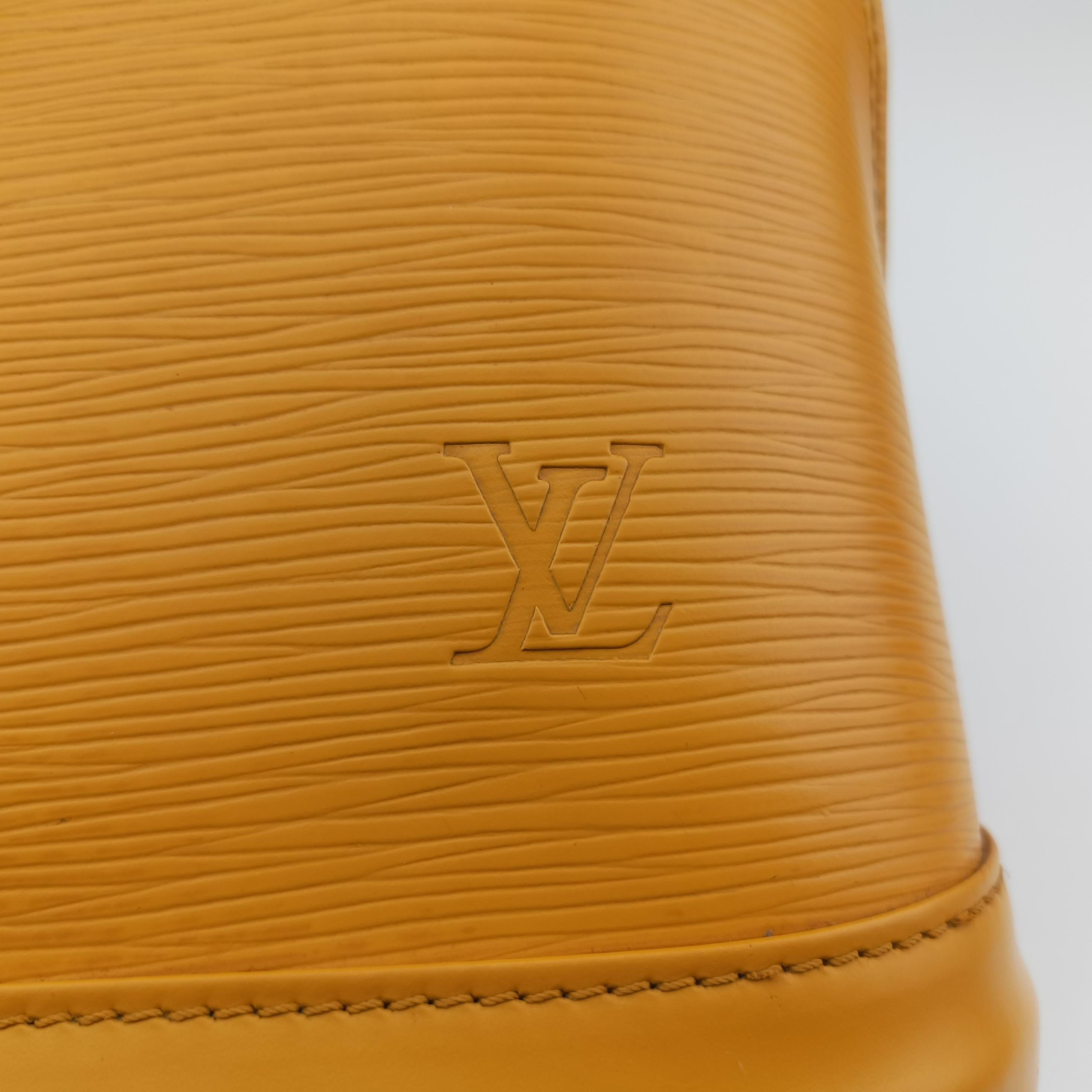 Pre-owned Louis Vuitton Alma PM MIMOSA Epi M40951 handbag | stylenewstar