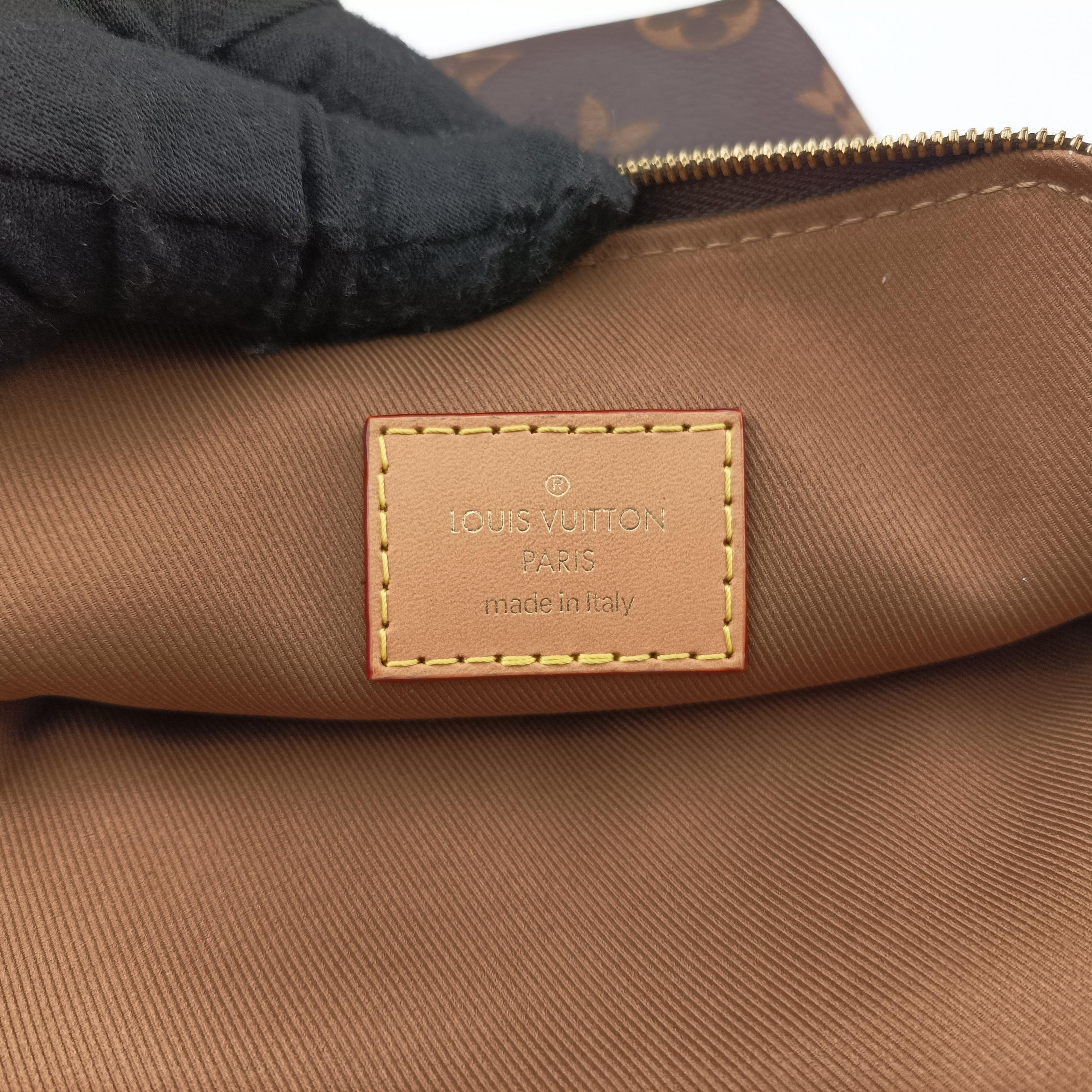 Pre-owned Louis Vuitton Utility Phone Sleeve Brown Monogram Canvas M80746 shoulderbag | stylenewstar