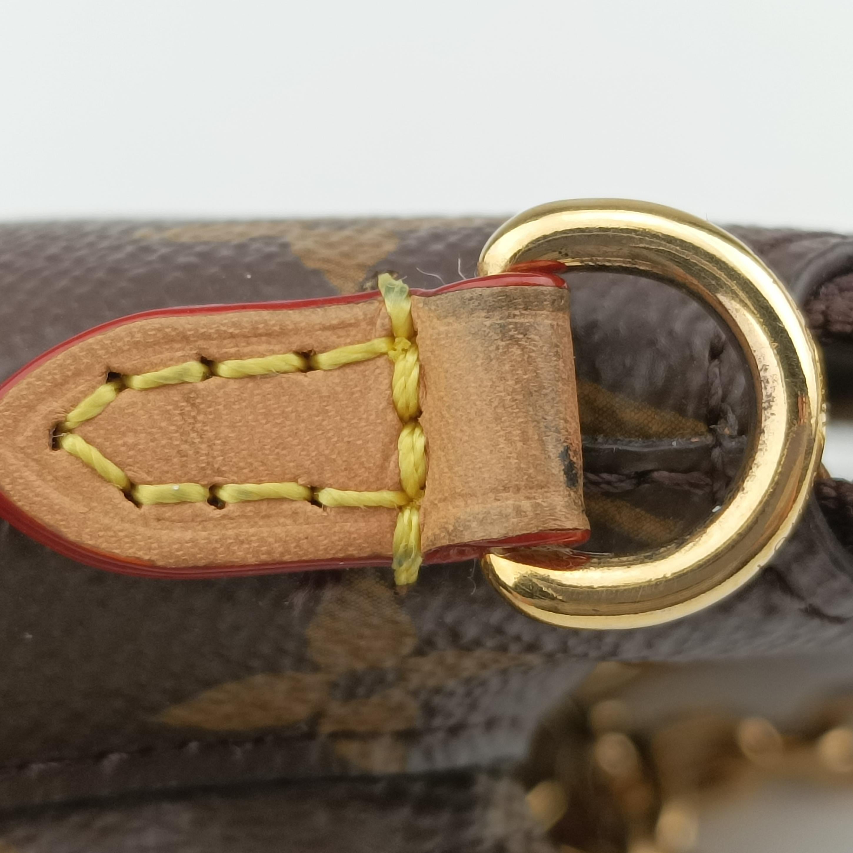 Pre-owned Louis Vuitton Utility Phone Sleeve Brown Monogram Canvas M80746 shoulderbag | stylenewstar