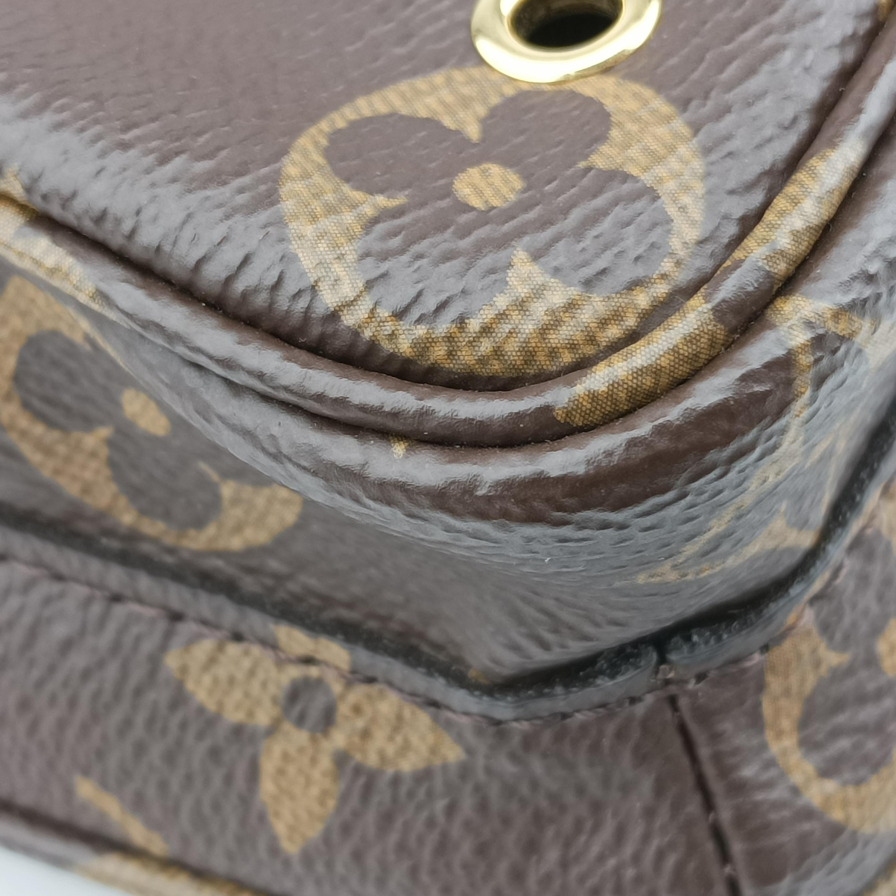 Pre-owned Louis Vuitton Utility Phone Sleeve Brown Monogram Canvas M80746 shoulderbag | stylenewstar