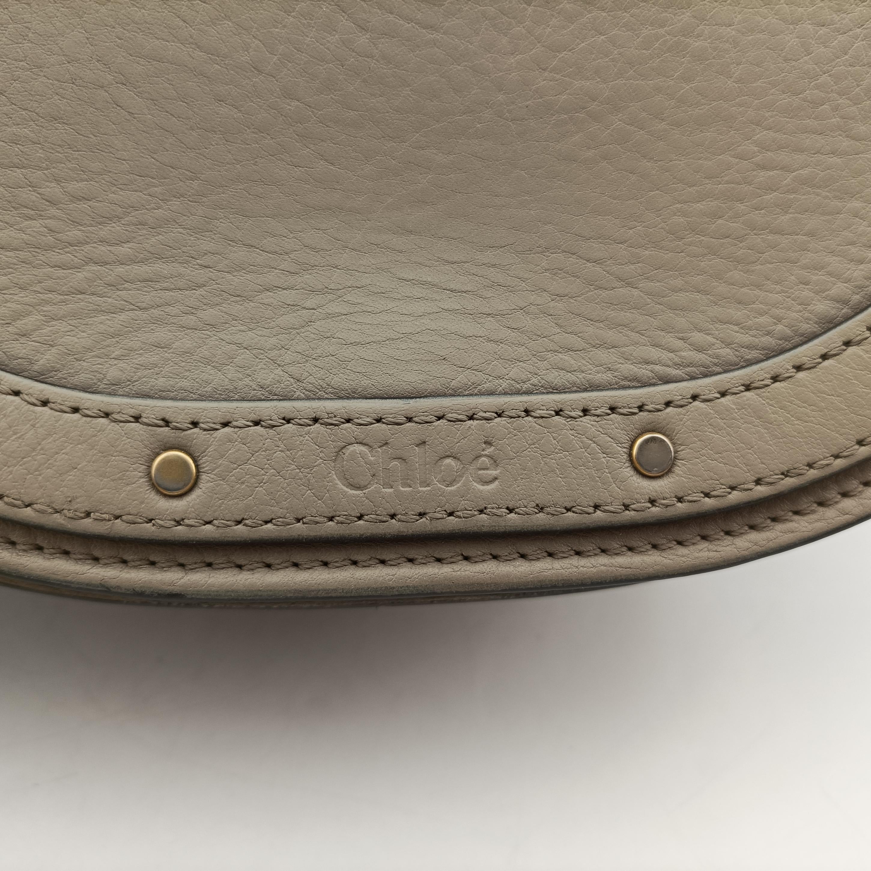 Pre-owned Chloe Bracelet Nile Brown Leather  shoulderbag | stylenewstar